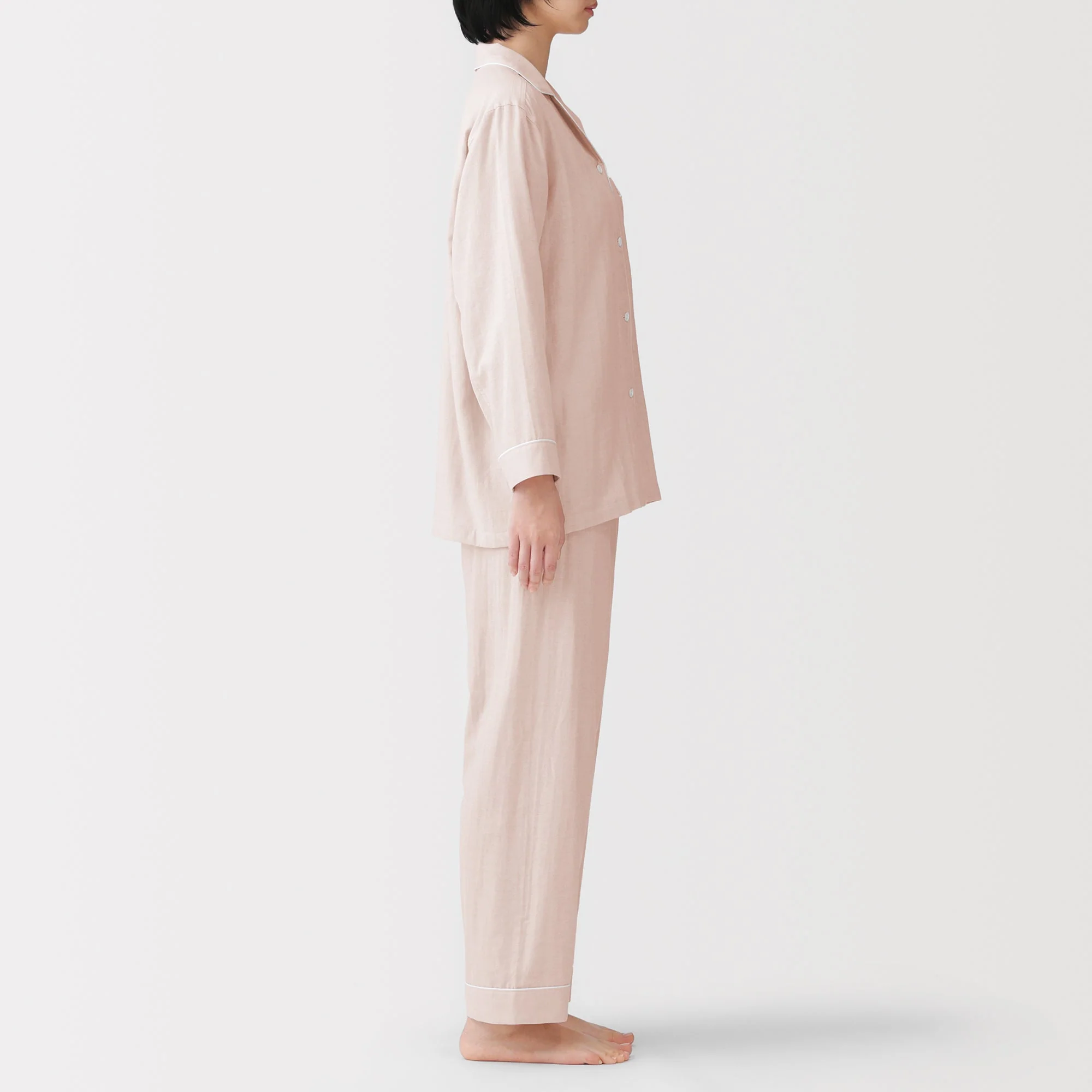 Side Seamless Double Gauze Pajamas - Image 16