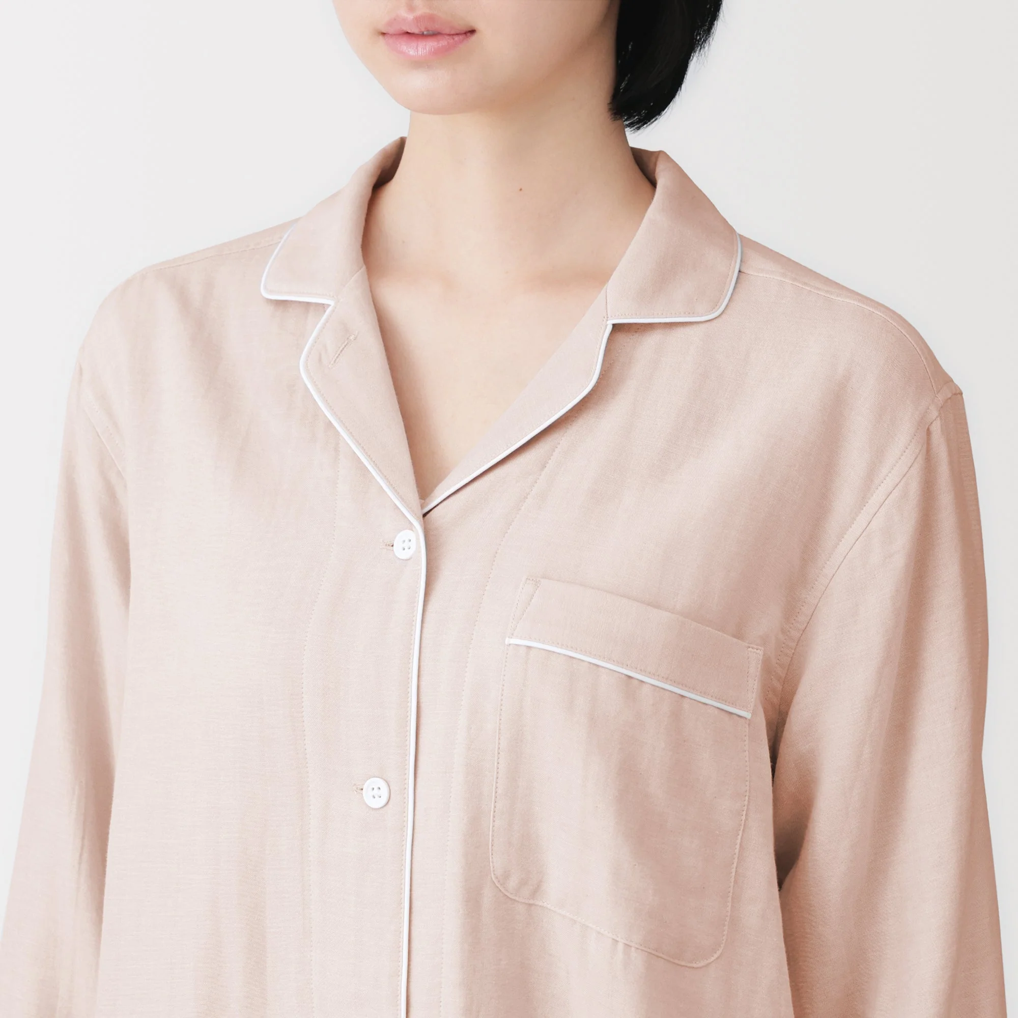 Side Seamless Double Gauze Pajamas - Image 18