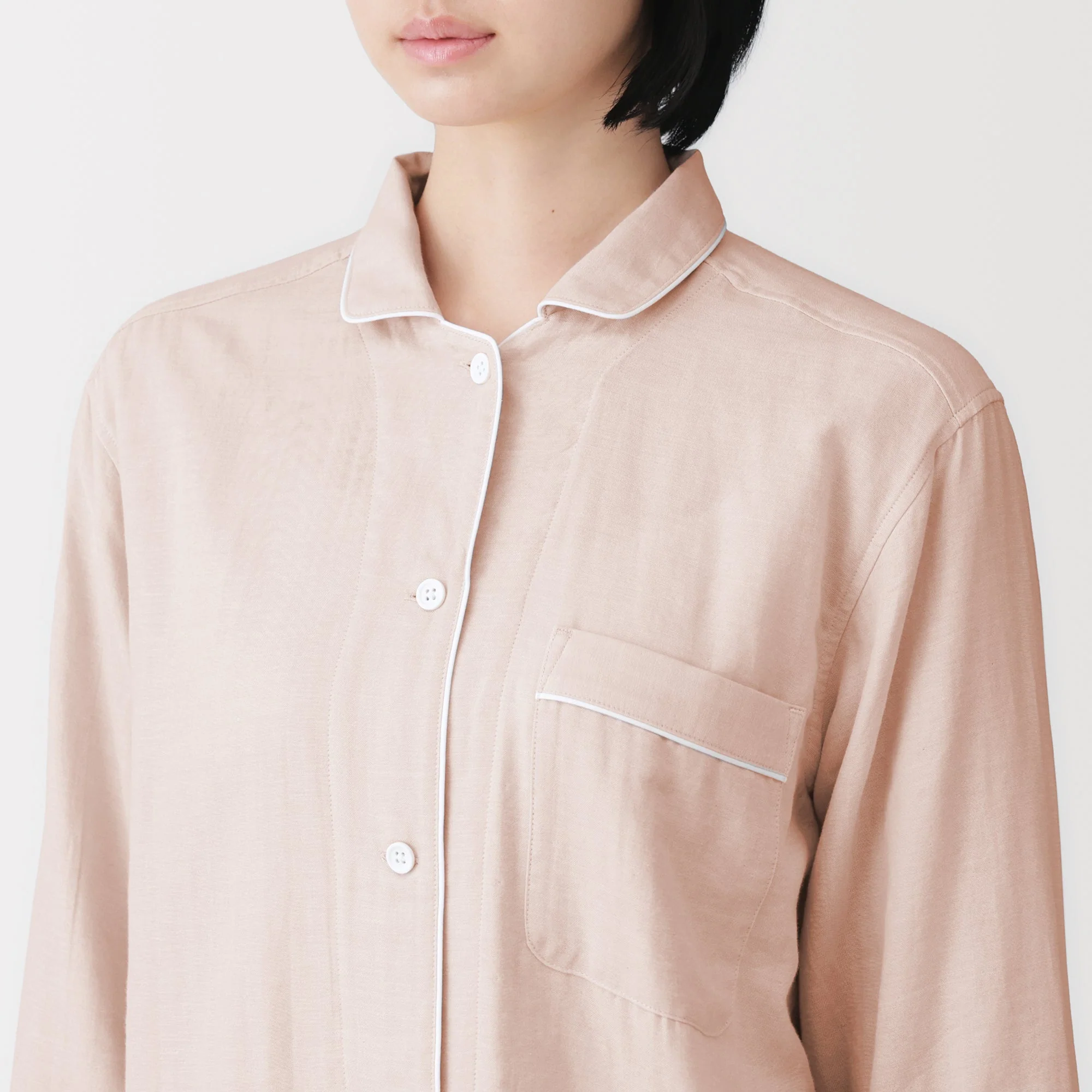 Side Seamless Double Gauze Pajamas - Image 31