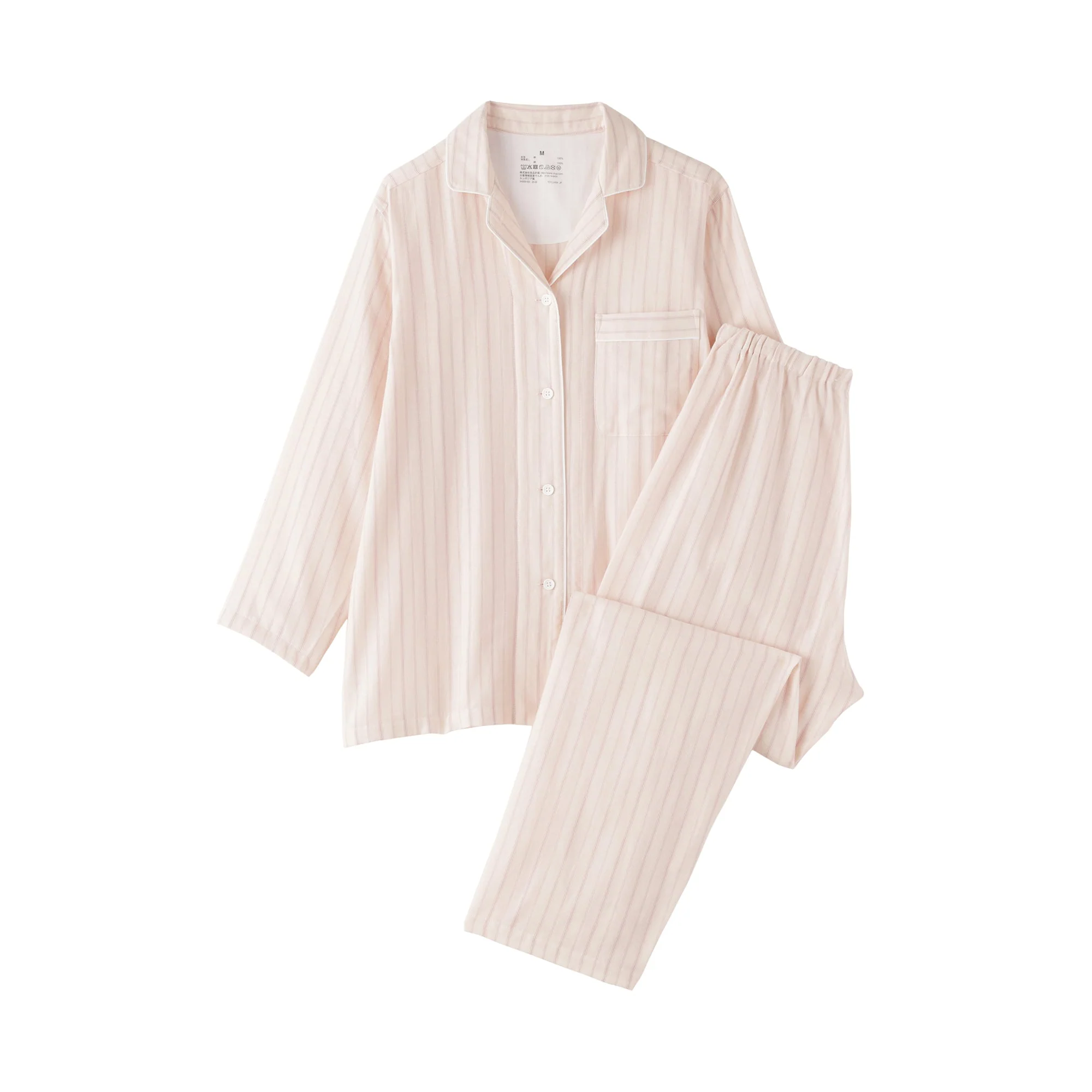 Side Seamless Double Gauze Pajamas - Image 38