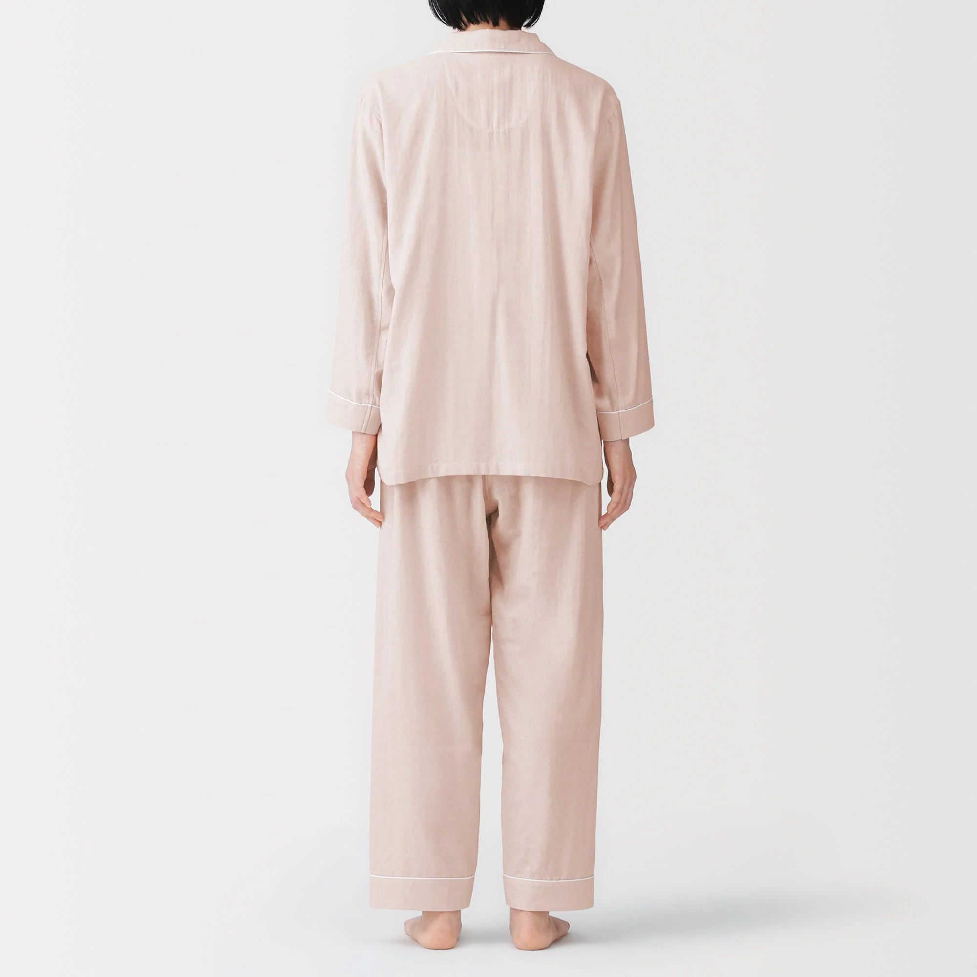 Side Seamless Double Gauze Pajamas - Image 5