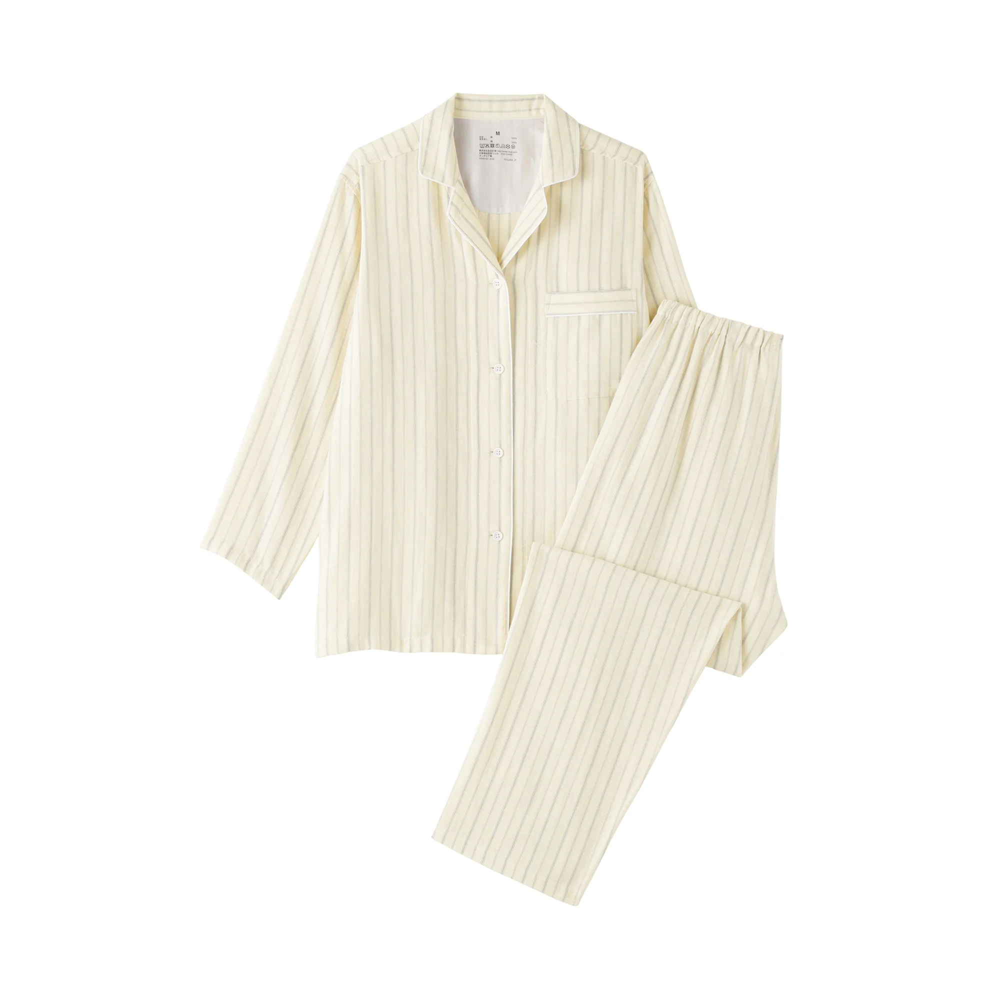 Side Seamless Double Gauze Pajamas - Image 50