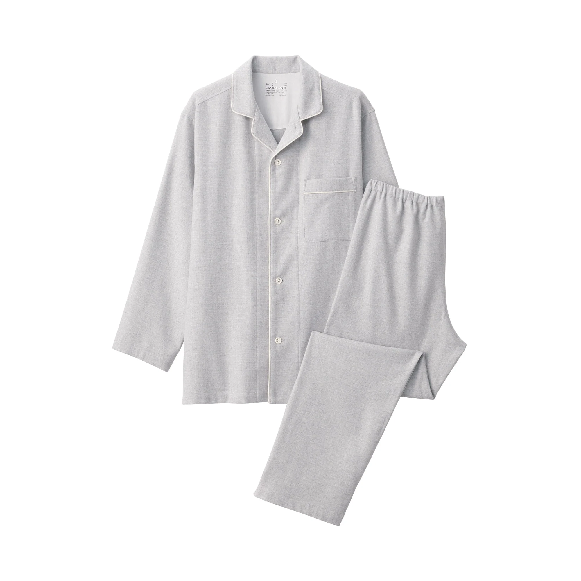 Side Seamless Flannel Pajamas - Image 15