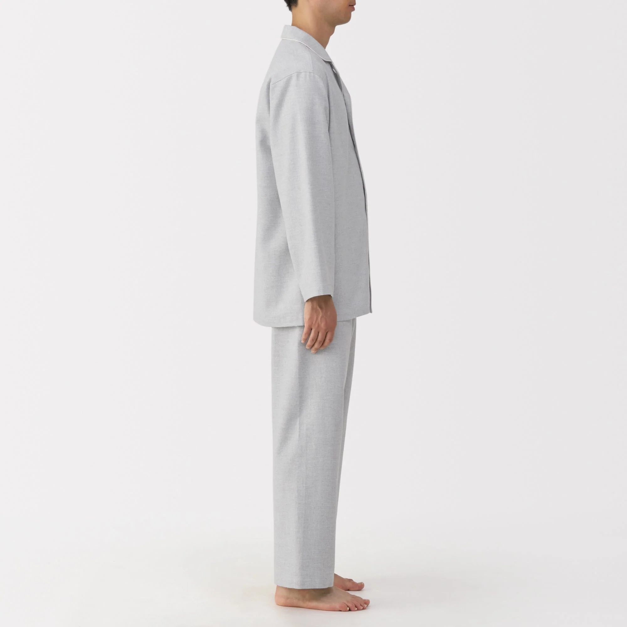 Side Seamless Flannel Pajamas - Image 18