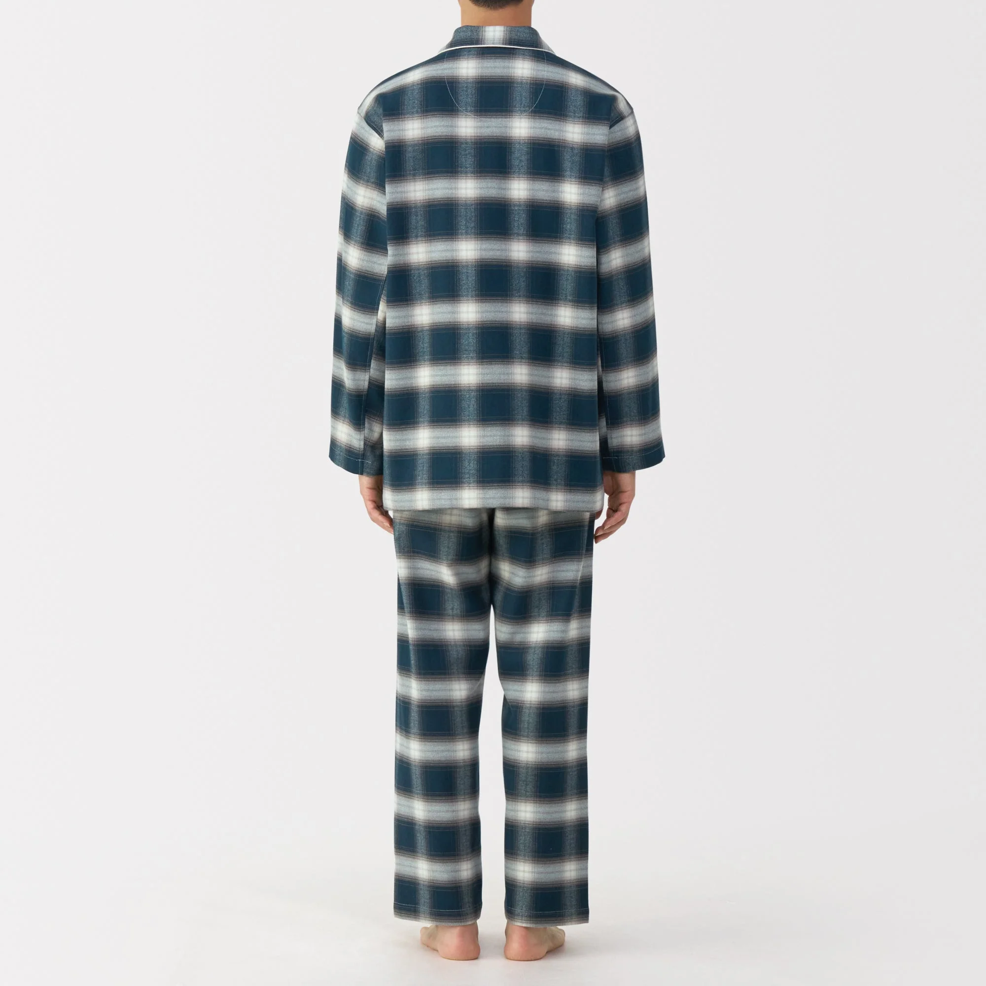 Side Seamless Flannel Pajamas - Image 32
