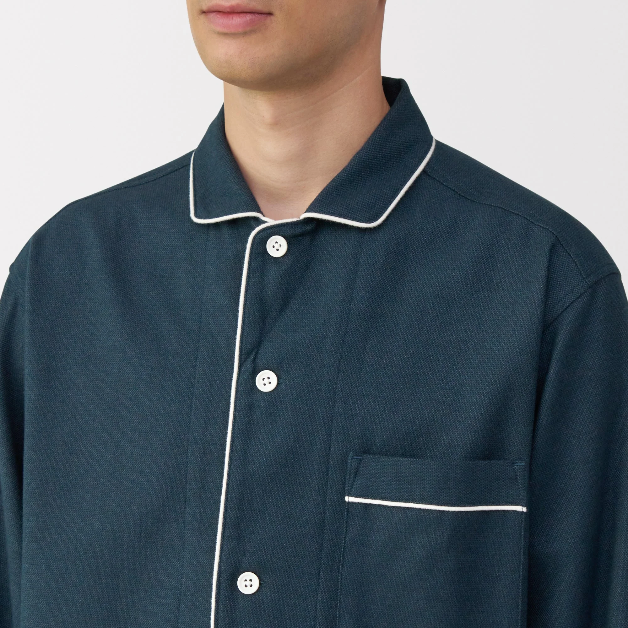 Side Seamless Flannel Pajamas - Image 8