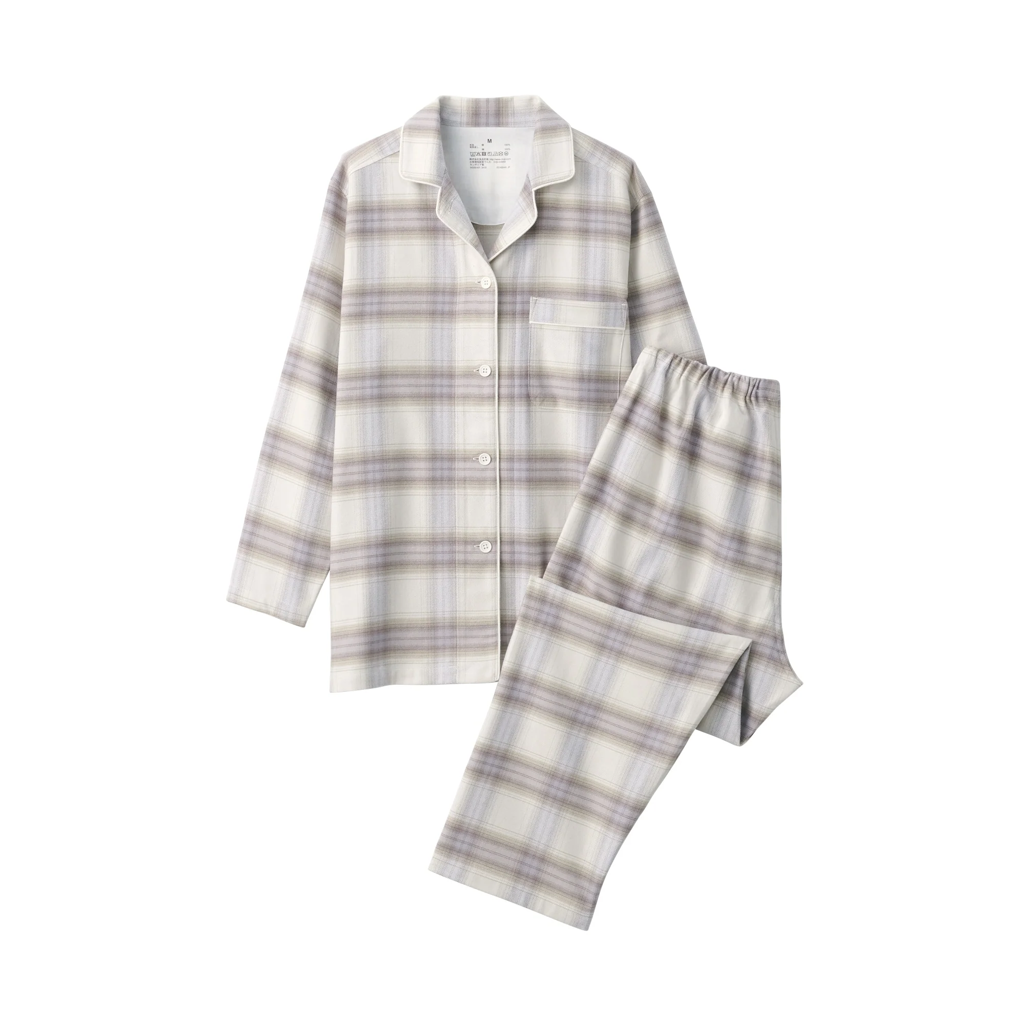 Side Seamless Flannel Pajamas - Image 15