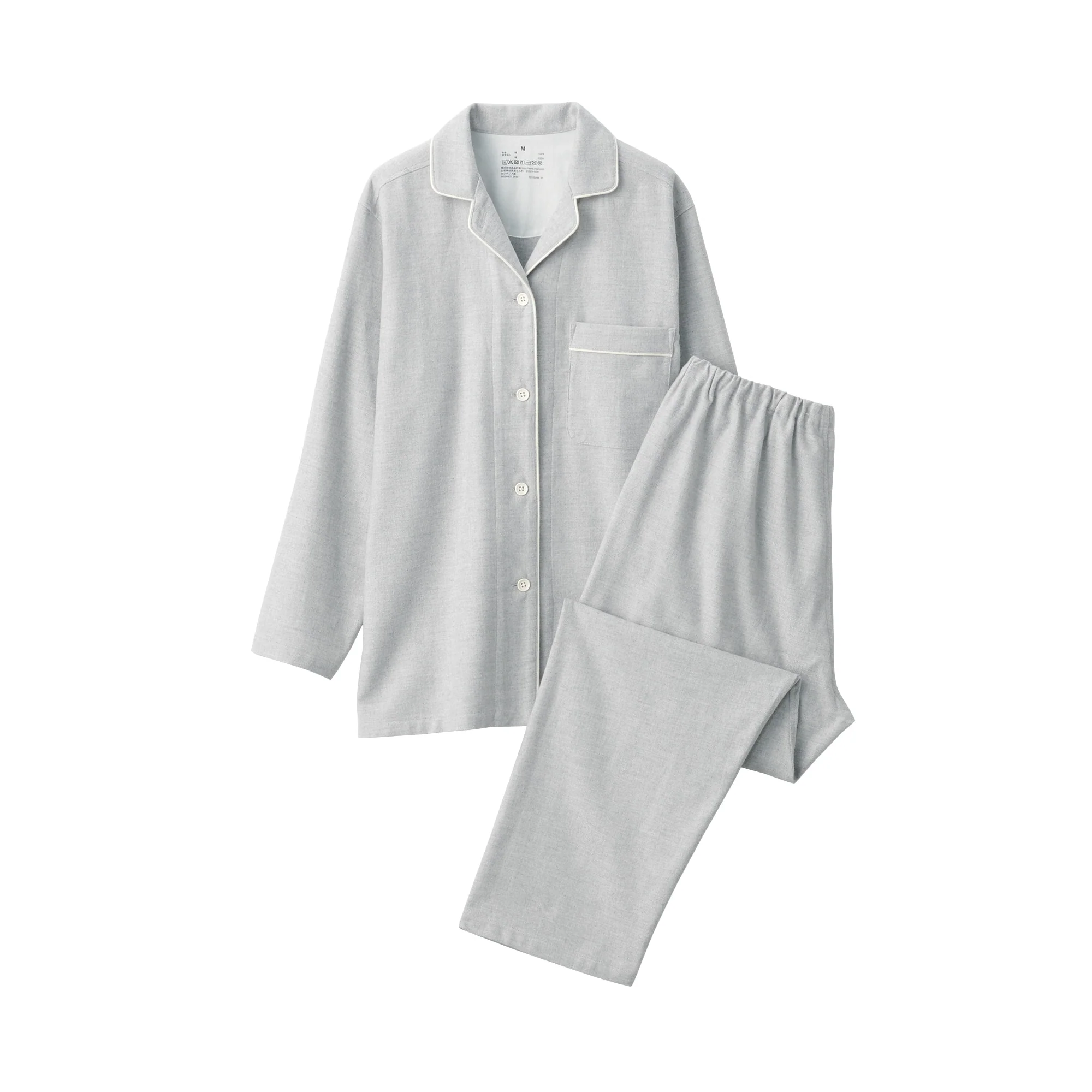 Side Seamless Flannel Pajamas - Image 28