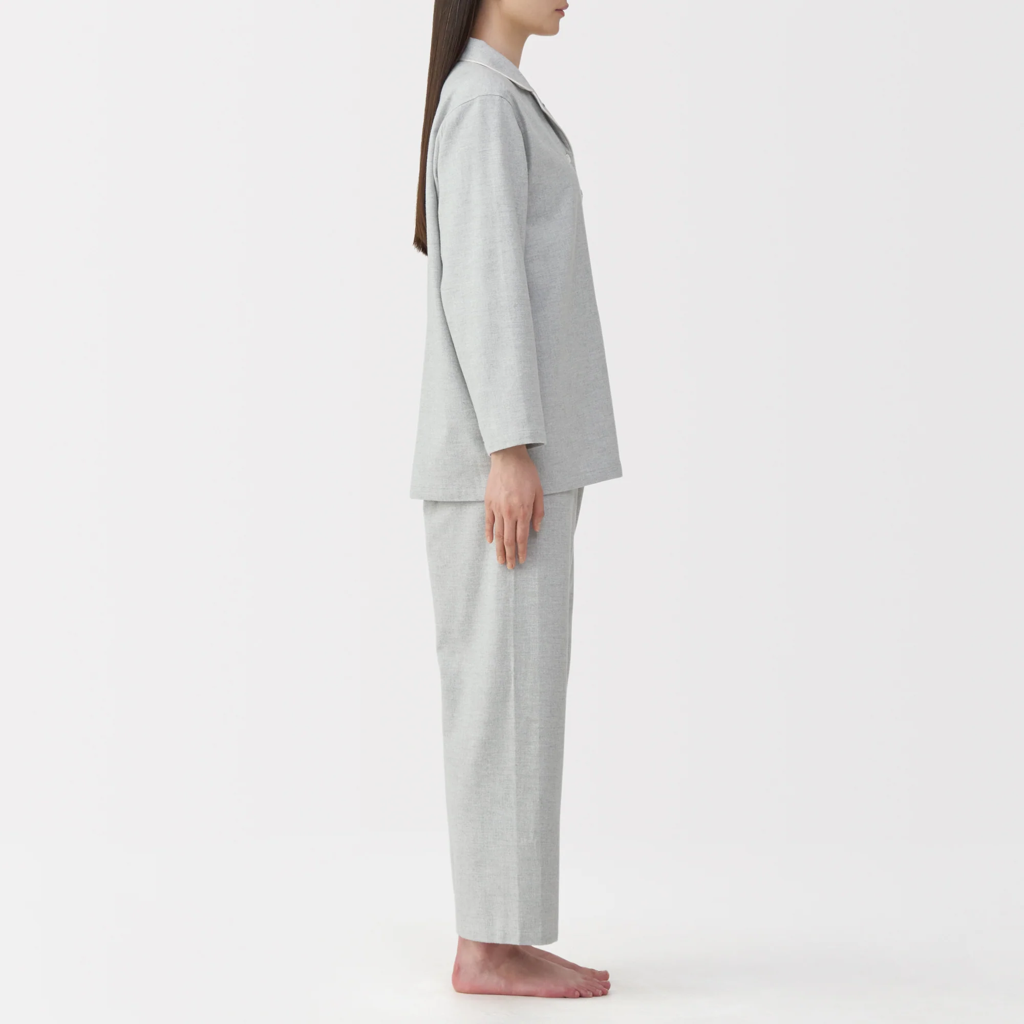 Side Seamless Flannel Pajamas - Image 31