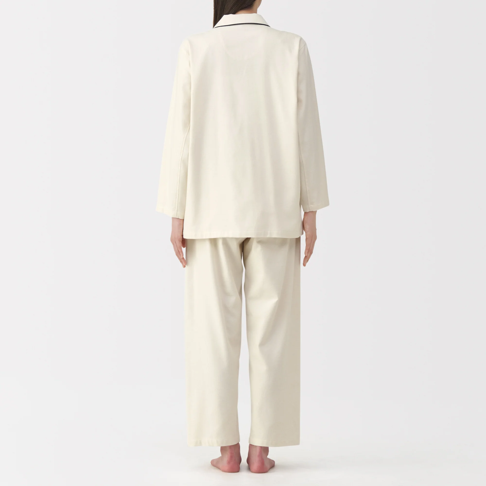 Side Seamless Flannel Pajamas - Image 45