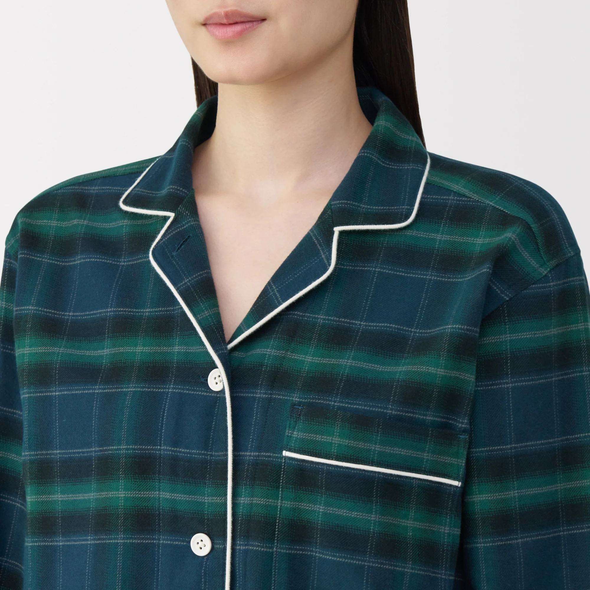 Side Seamless Flannel Pajamas - Image 85
