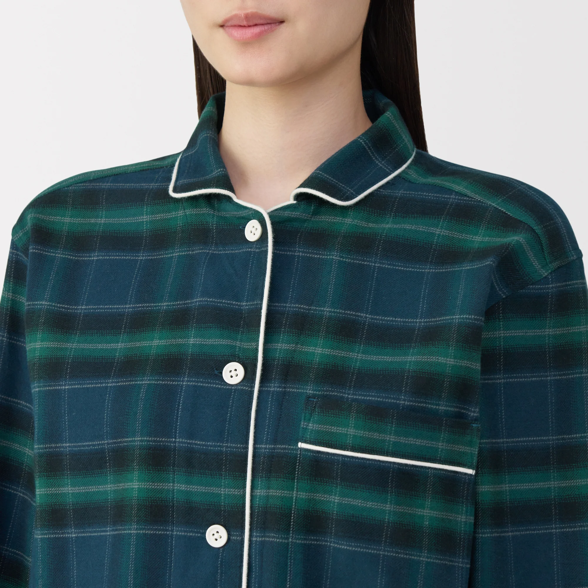 Side Seamless Flannel Pajamas - Image 86