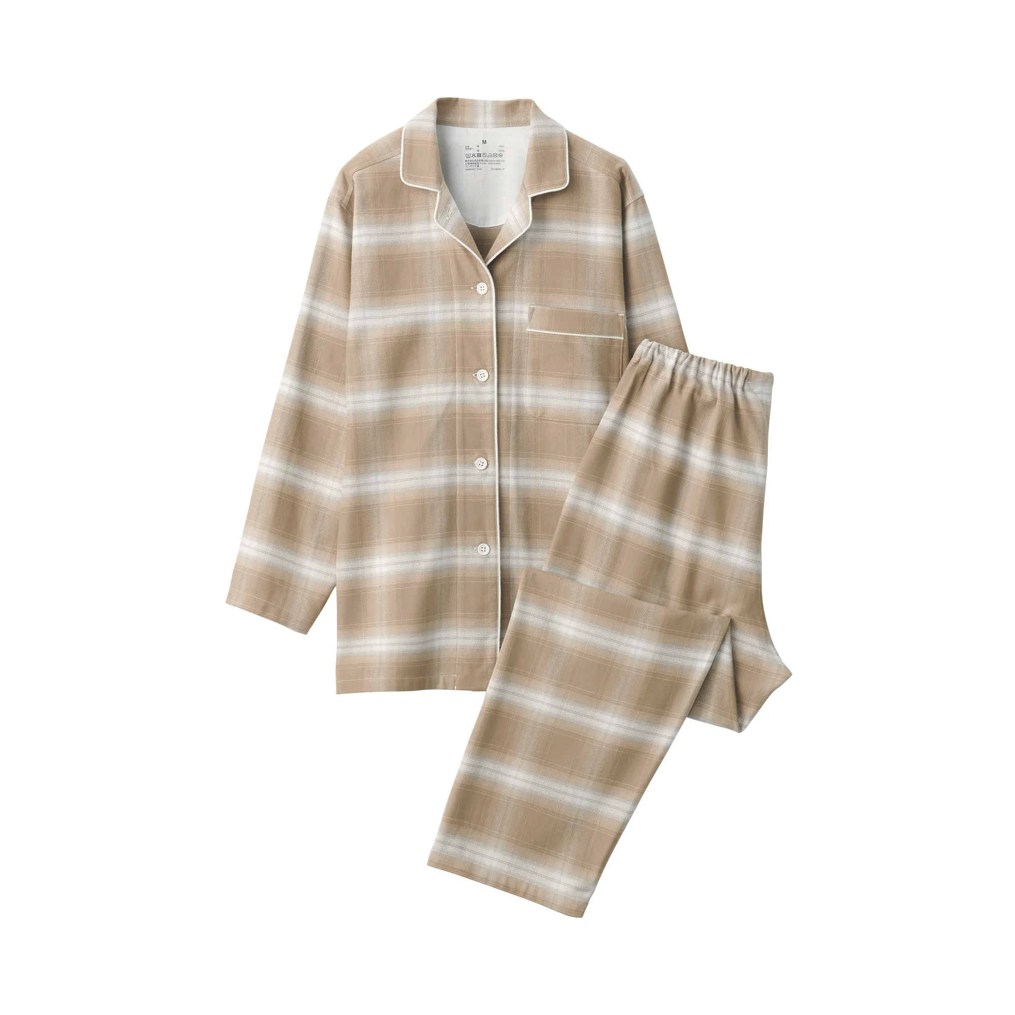 Side Seamless Flannel Pajamas - Image 93