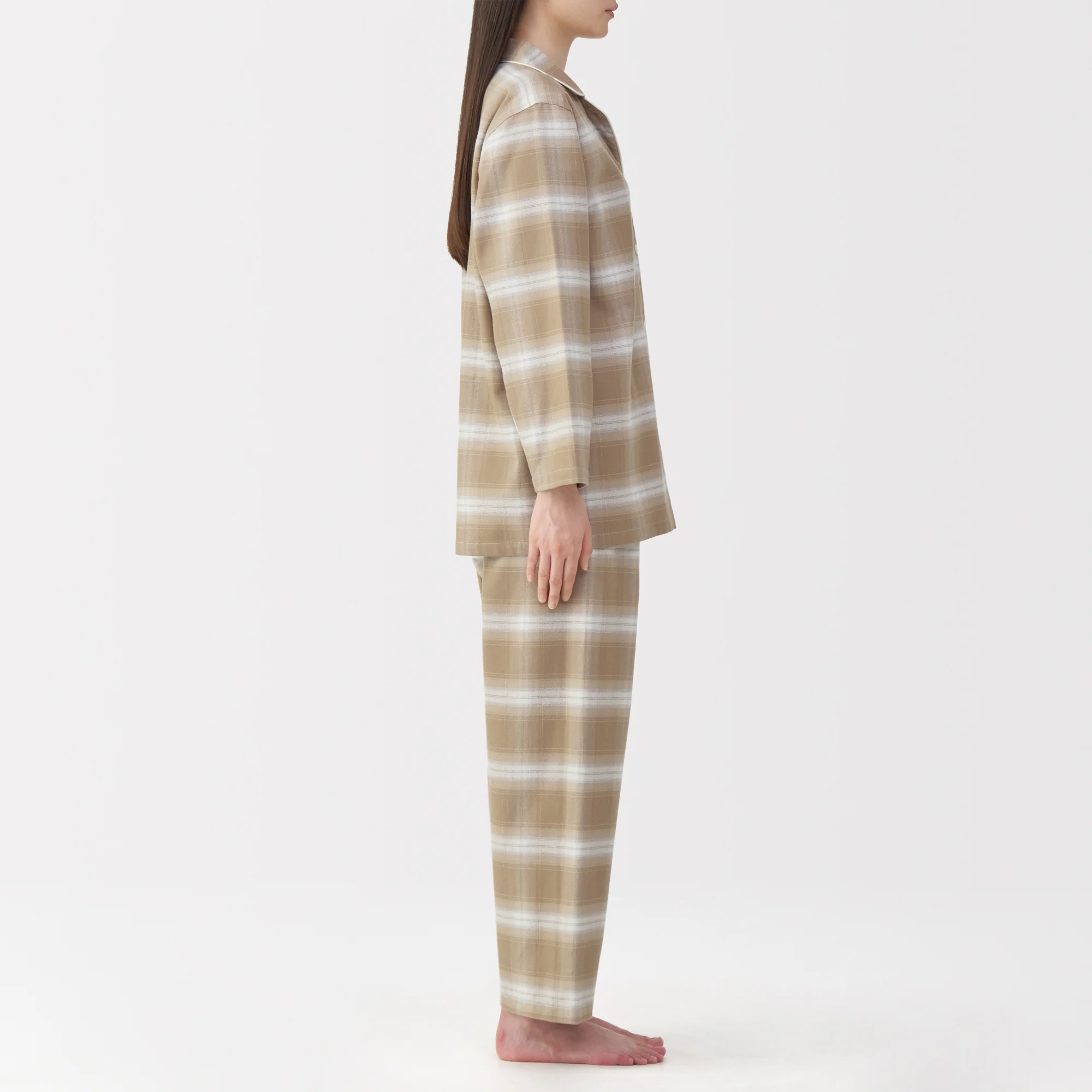 Side Seamless Flannel Pajamas - Image 96