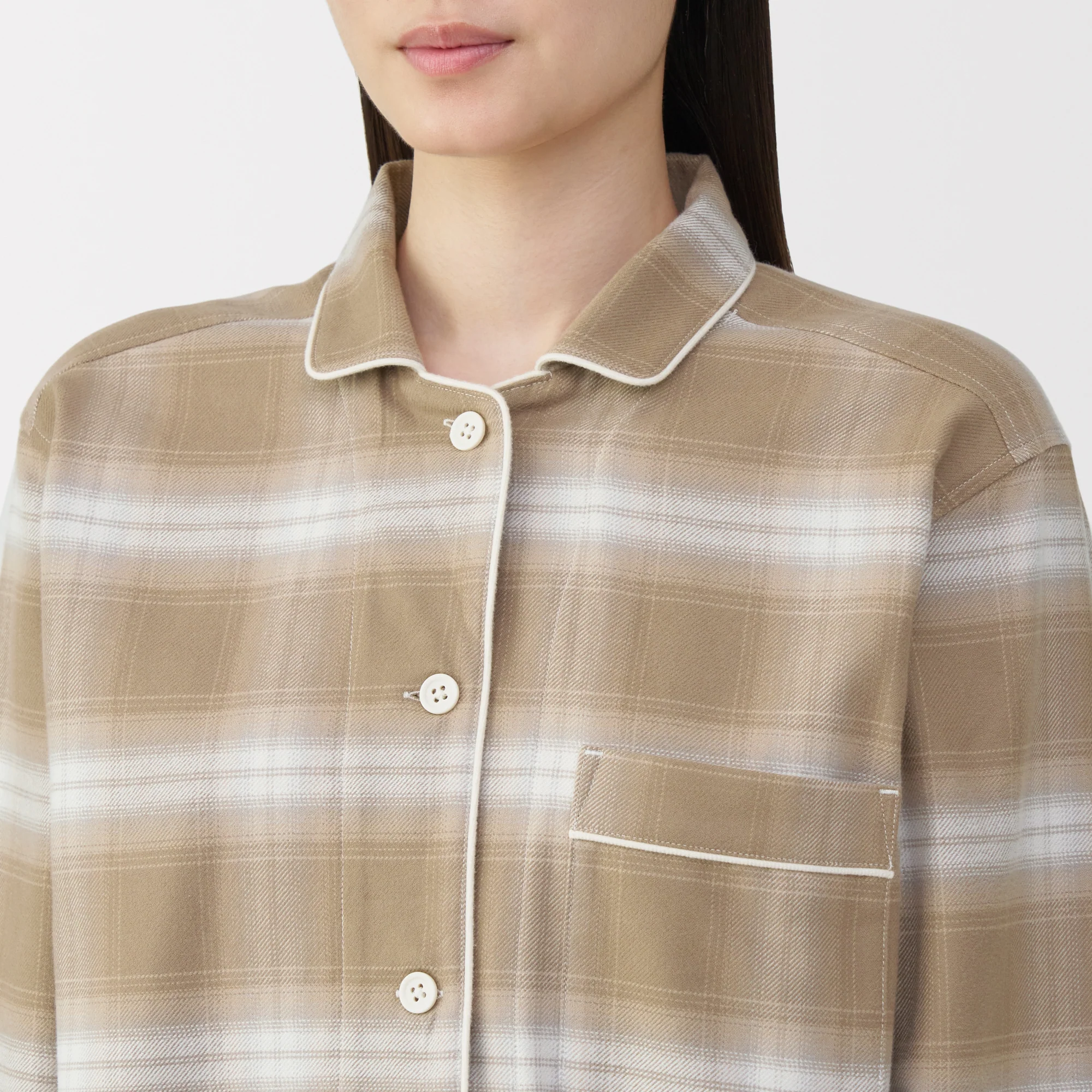 Side Seamless Flannel Pajamas - Image 99