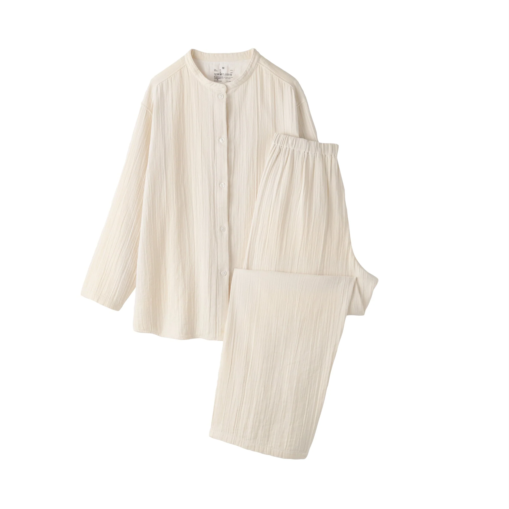 Side Seamless Gauze Pajamas - Image 13