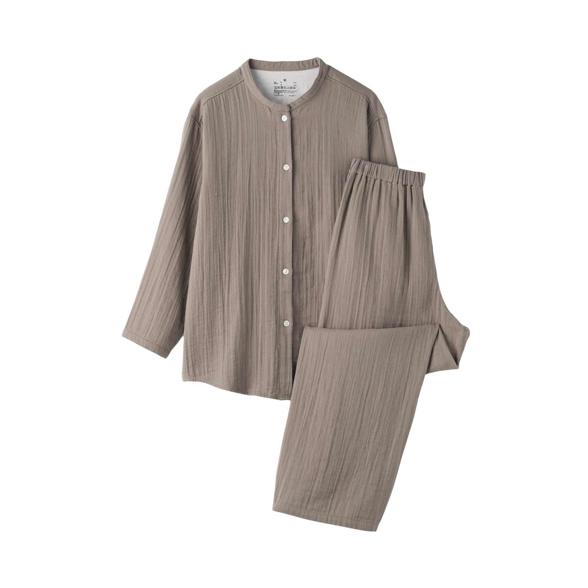Side Seamless Gauze Pajamas - Image 24