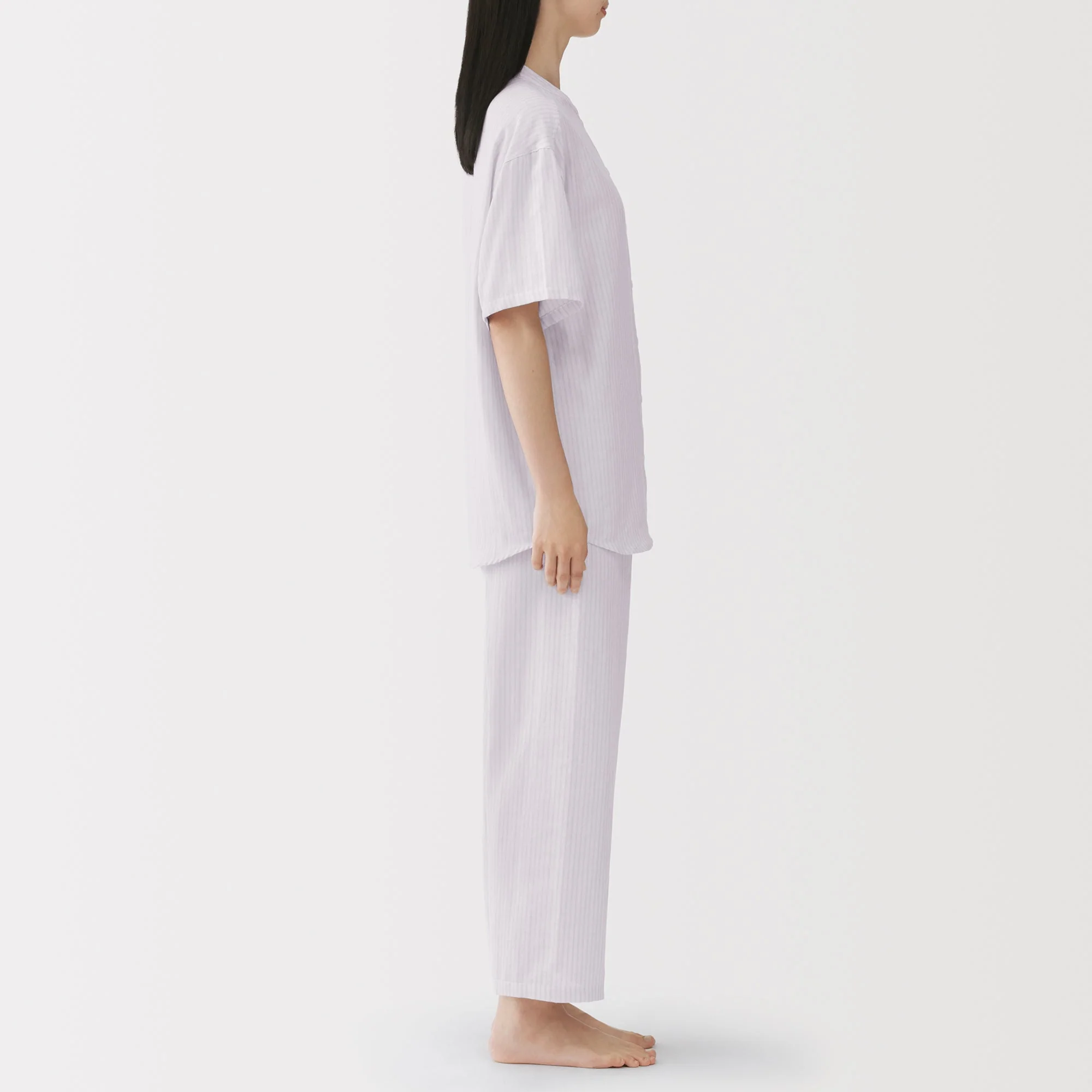 Side Seamless Lightweight Gauze Pajamas - Image 26