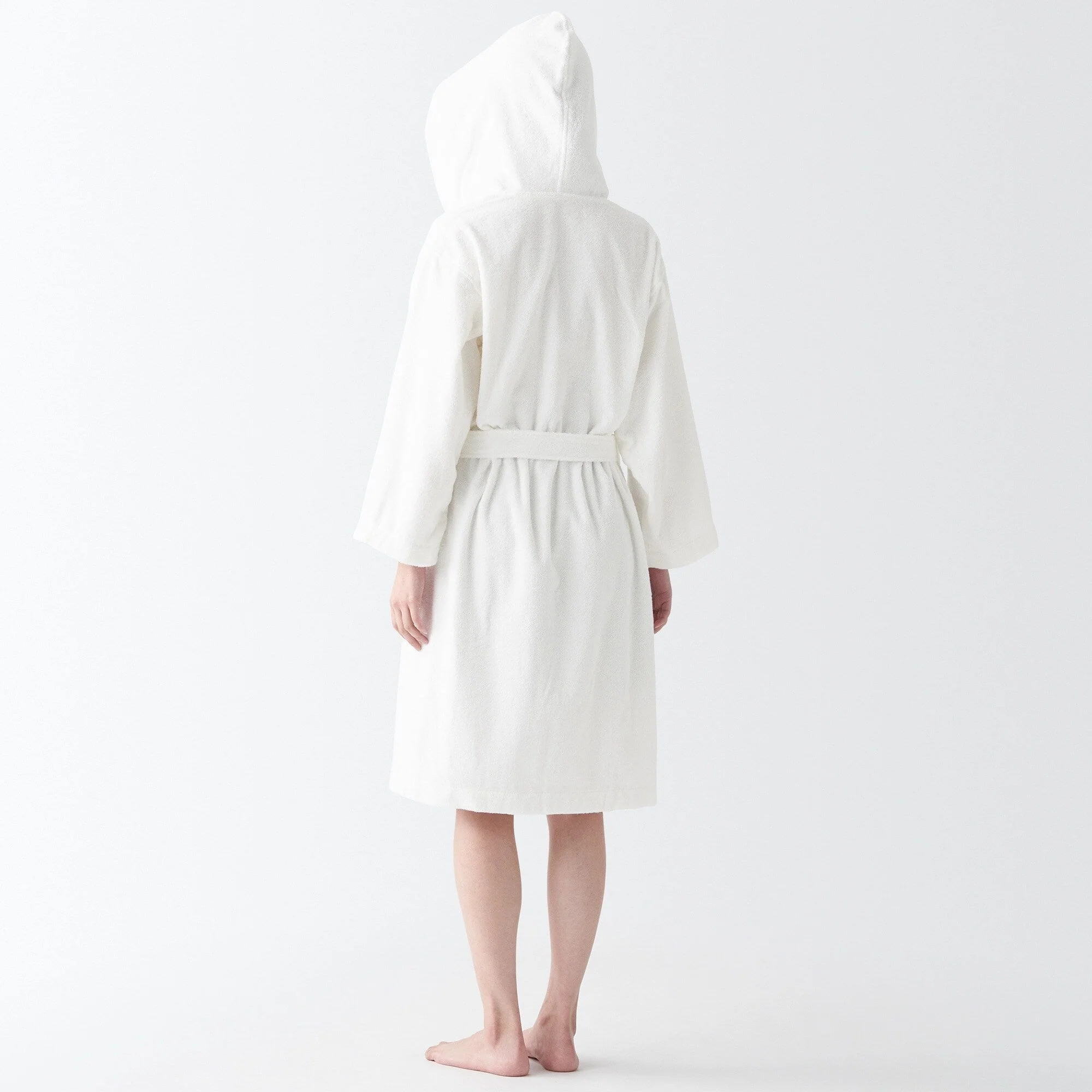 Side Seamless Pile Bathrobe - Image 5