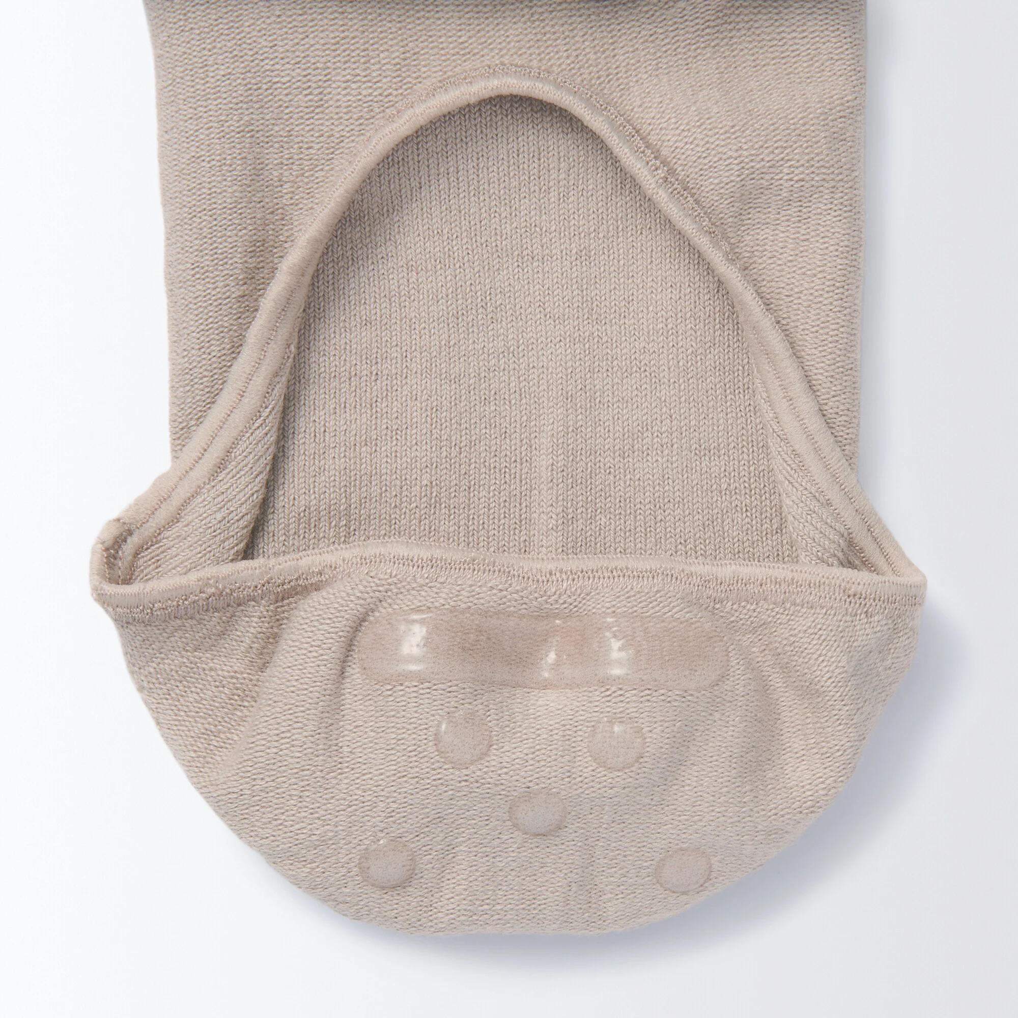Silicone Gripper No-show 5 Toe Socks - Image 4
