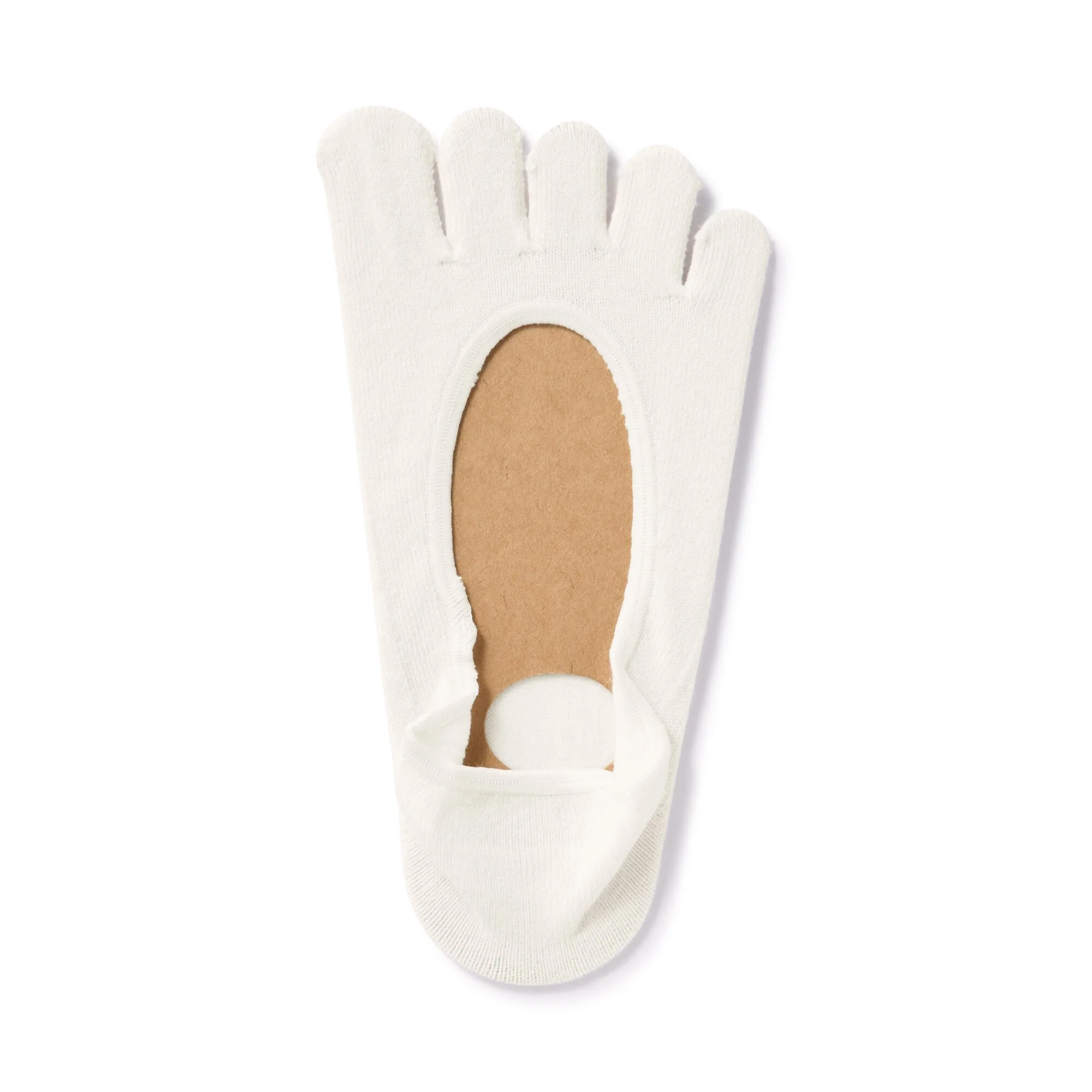 Silicone Gripper No-show 5 Toe Socks - Image 6