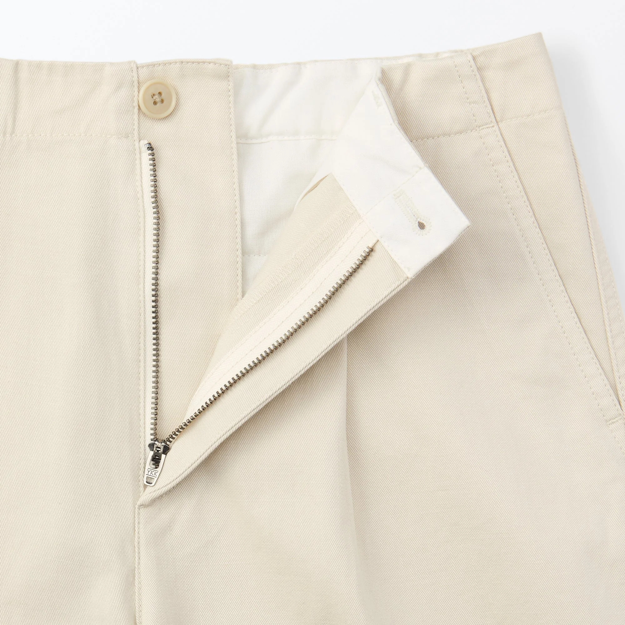Slub Yarn Chino Darted Wide Pants - Image 9