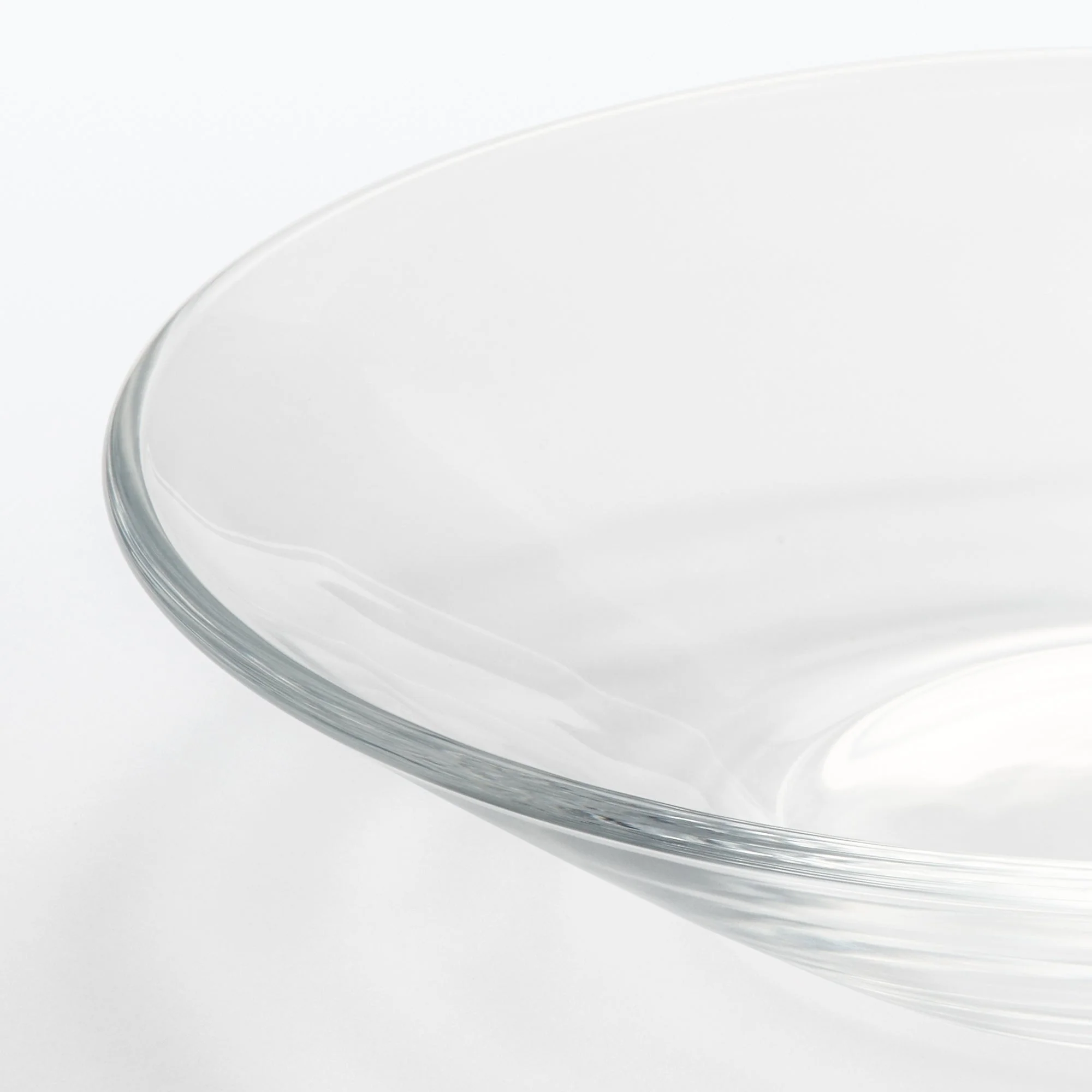 Soda Glass Shallow Bowl - Large - Image 4