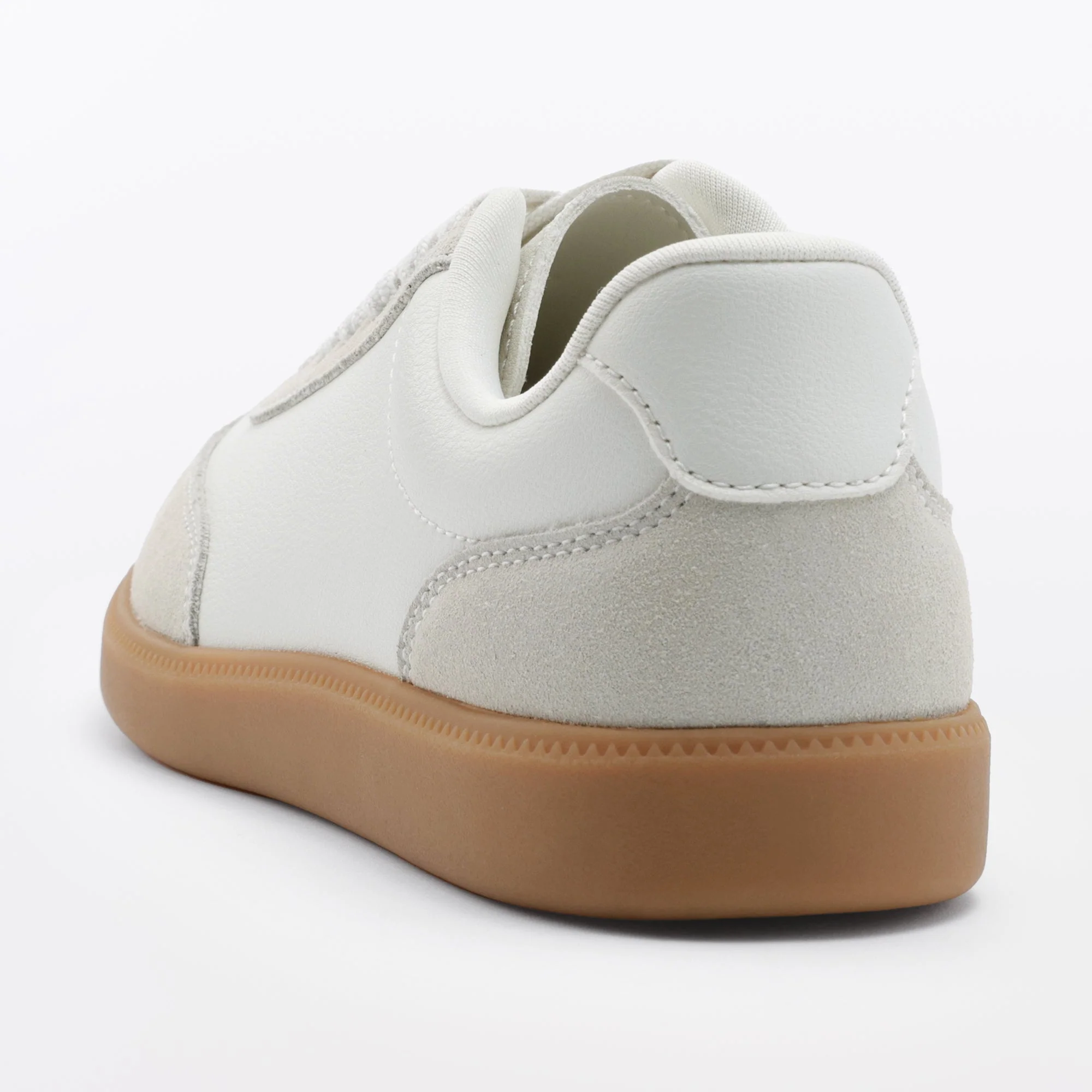 Soft Insole Combination Sneakers - Off White - Image 14