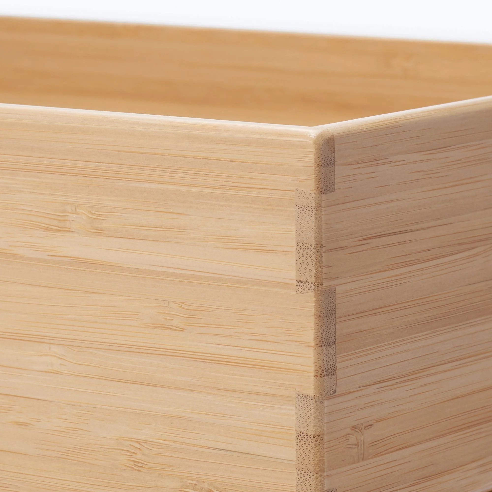 Stackable Bamboo Box - Half - Small (W10.2 x D7.3 x H3.3") - Image 6