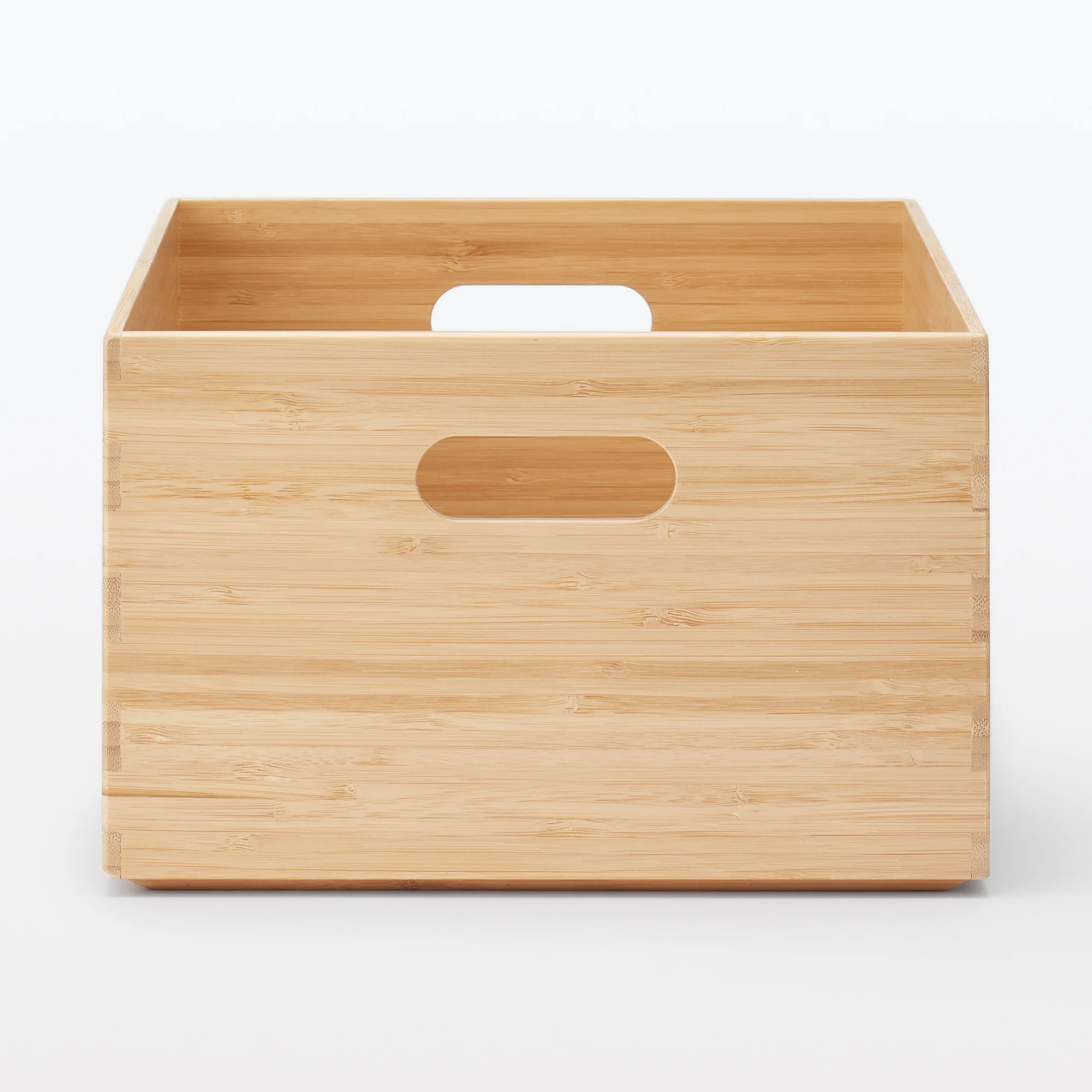 Stackable Bamboo Box - Medium (W14.6 x D10.2 x H6.5") - Image 4