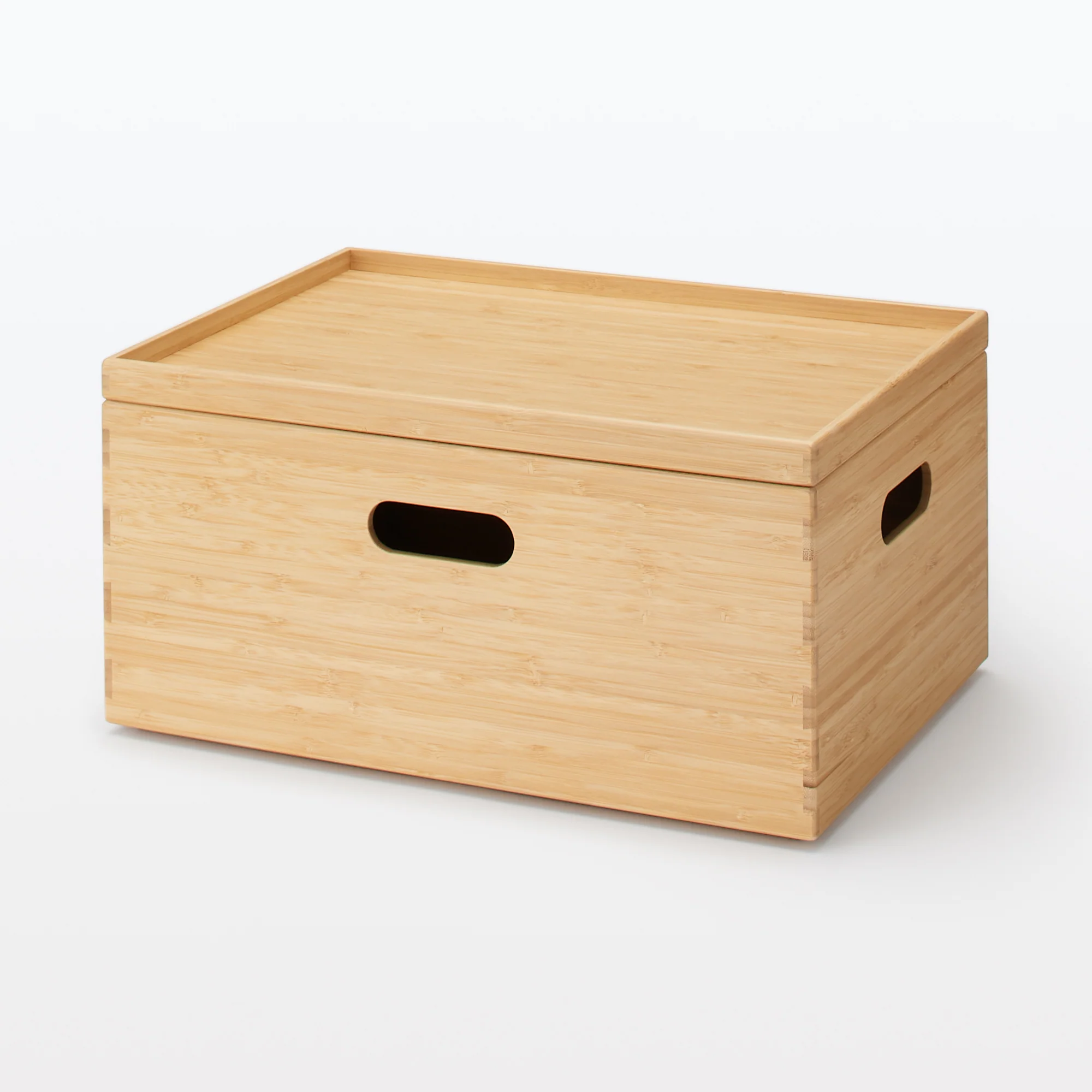 Stackable Bamboo Box - Medium (W14.6 x D10.2 x H6.5") - Image 8