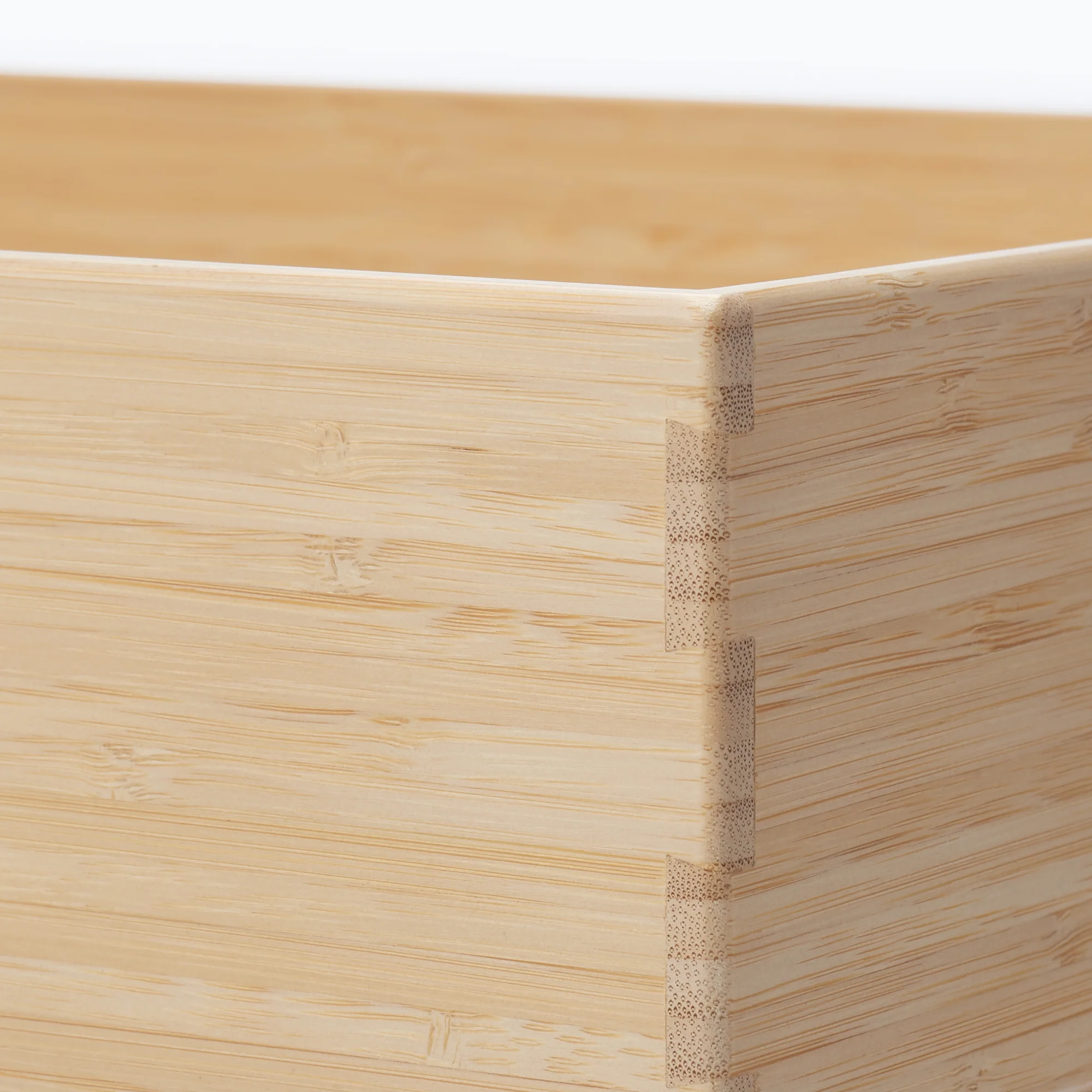 Stackable Bamboo Box - Small (W14.6 x D10.2 x H3.3") - Image 6