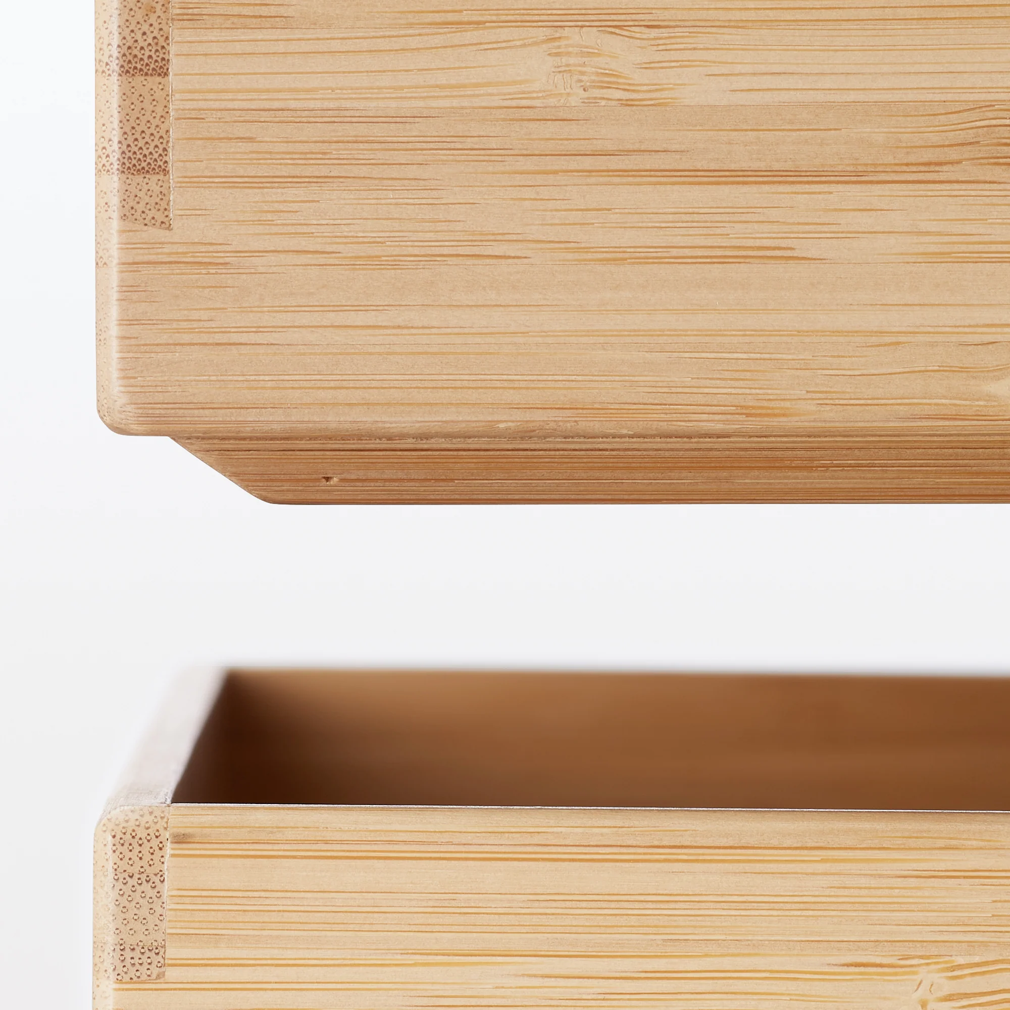 Stackable Bamboo Box - Small (W14.6 x D10.2 x H3.3") - Image 7