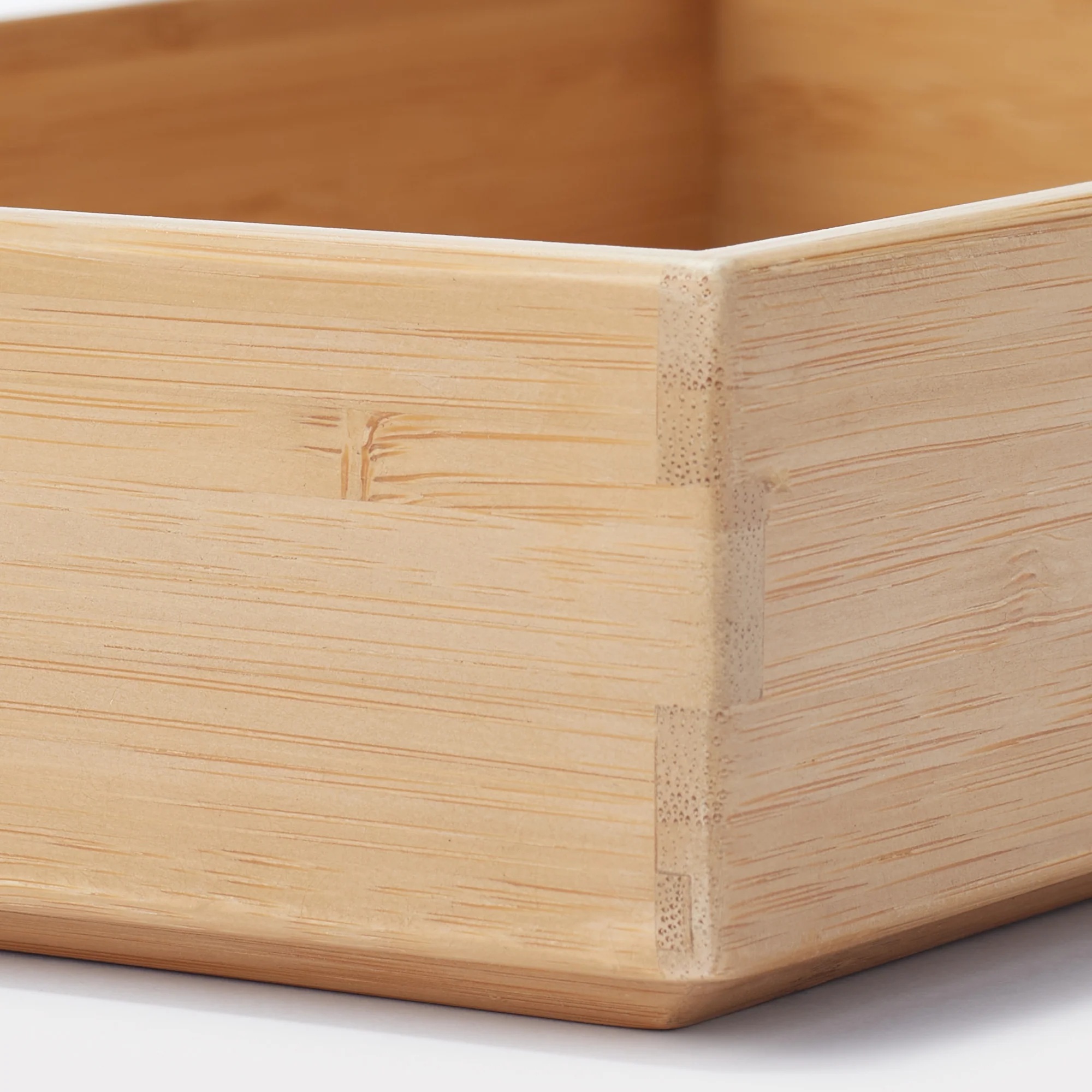 Stackable Bamboo Organizer Box - Medium (W6.7 x D10.2 x H2.2") - Image 6