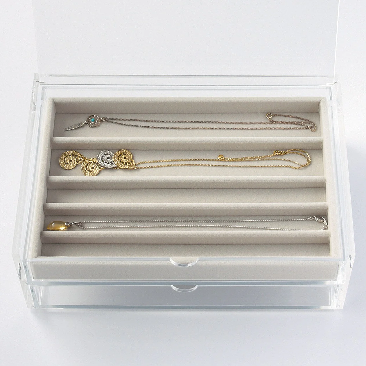 Stackable Velour Case for Accessories - Image 2