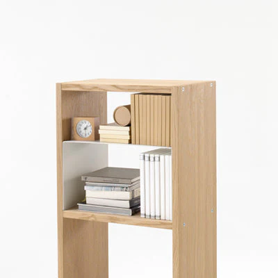 Stacking Shelf - Oak - 2 Tiers - Image 2