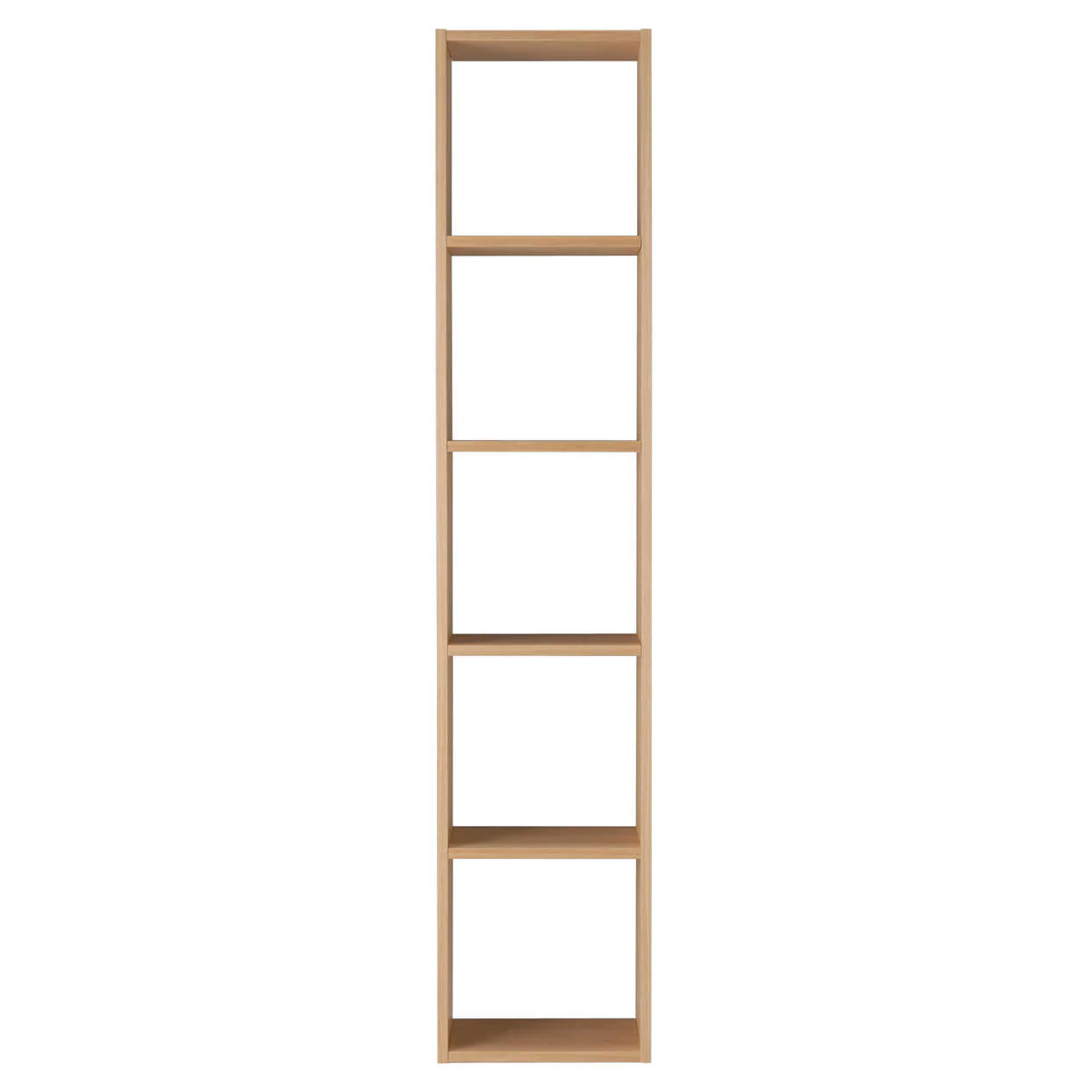 Stacking Shelf - Oak - 5 Tiers