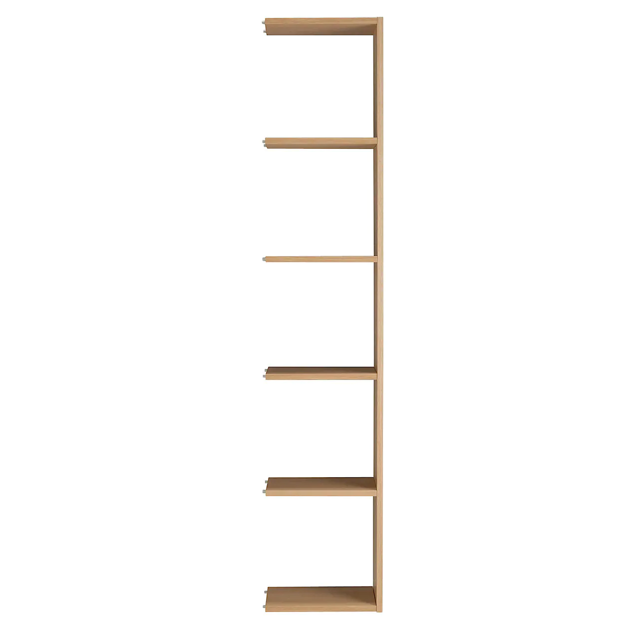 Stacking Shelf Additional Shelf - Oak - 5 Tiers