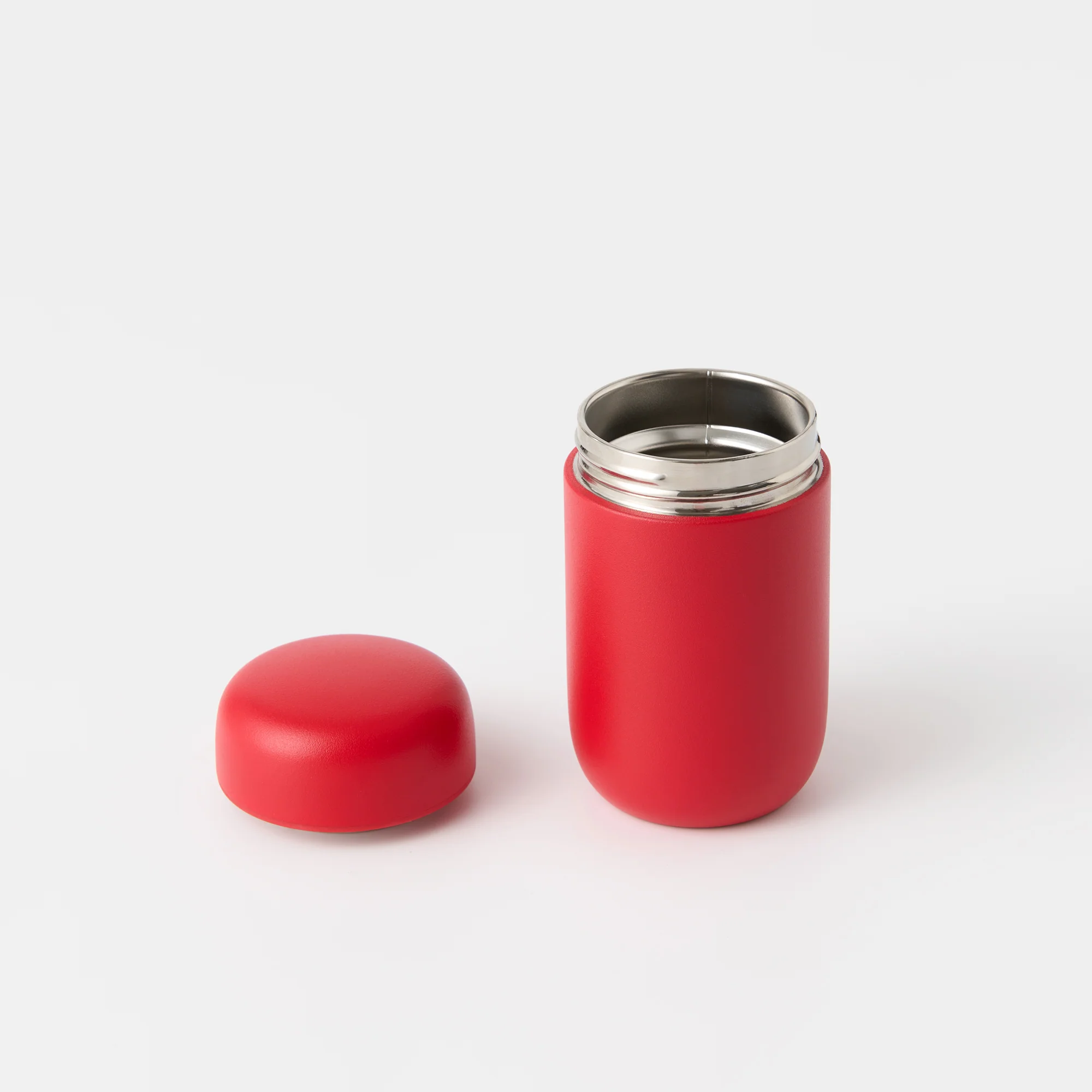 Stainless Steel Bottle - Red (7.4 fl oz) - Image 4