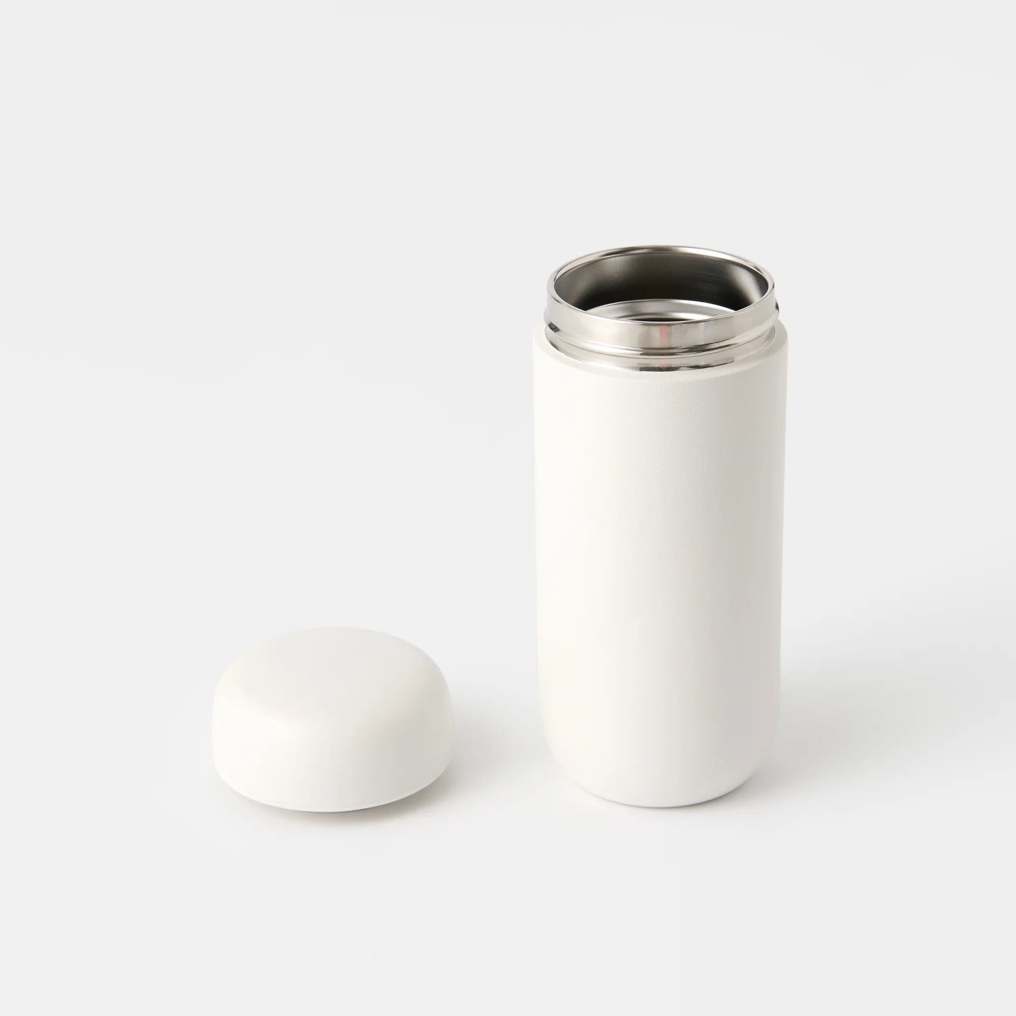 Stainless Steel Bottle - White (10.8 fl oz) - Image 4