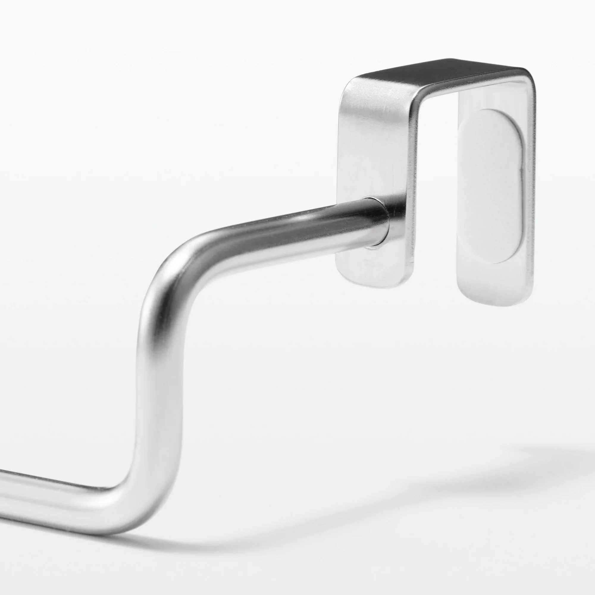 Stainless Steel Door Mounted Storage - Towel Hanger - Small W8.1" - Image 3
