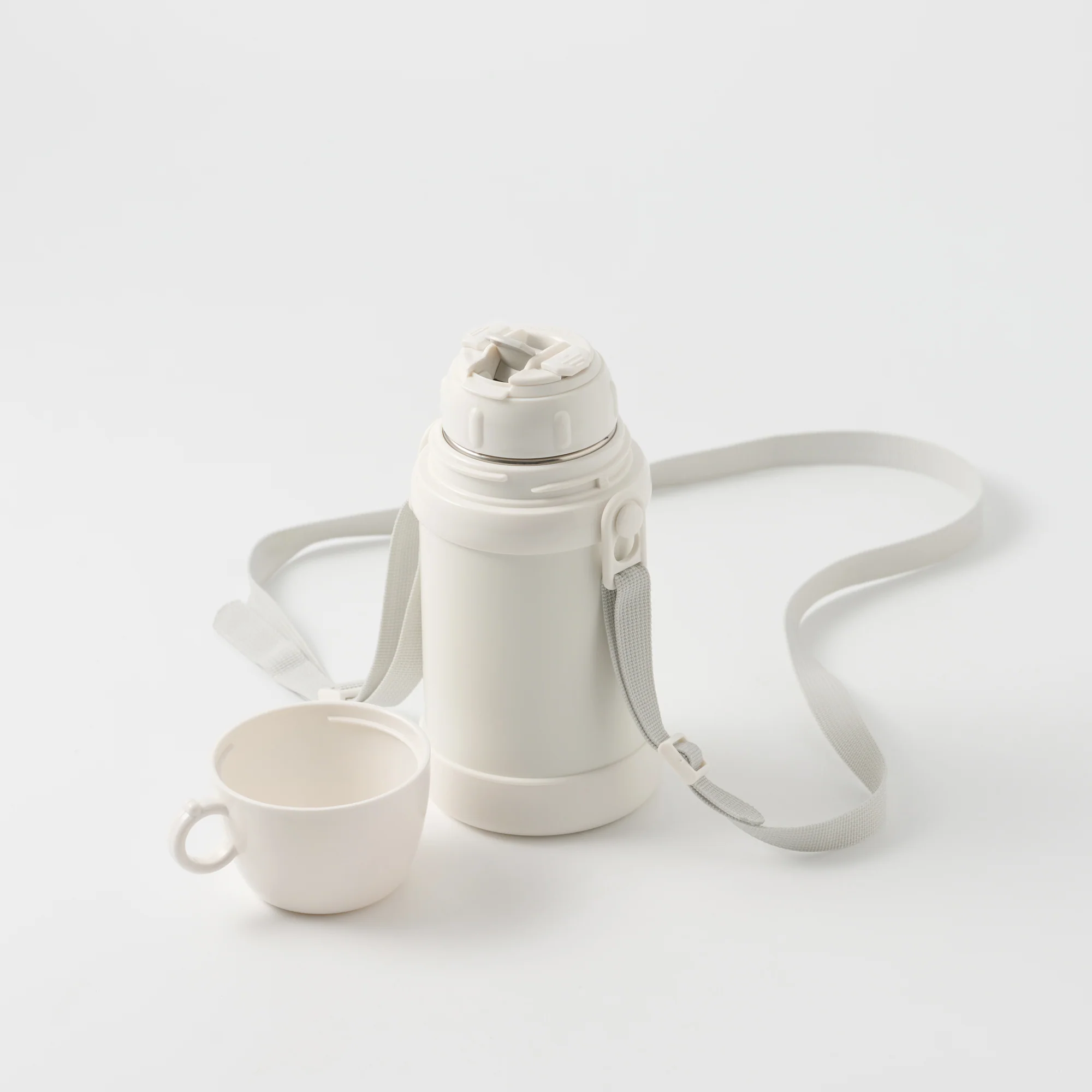 Stainless Steel Insulated Bottle with Two Lids - Image 10