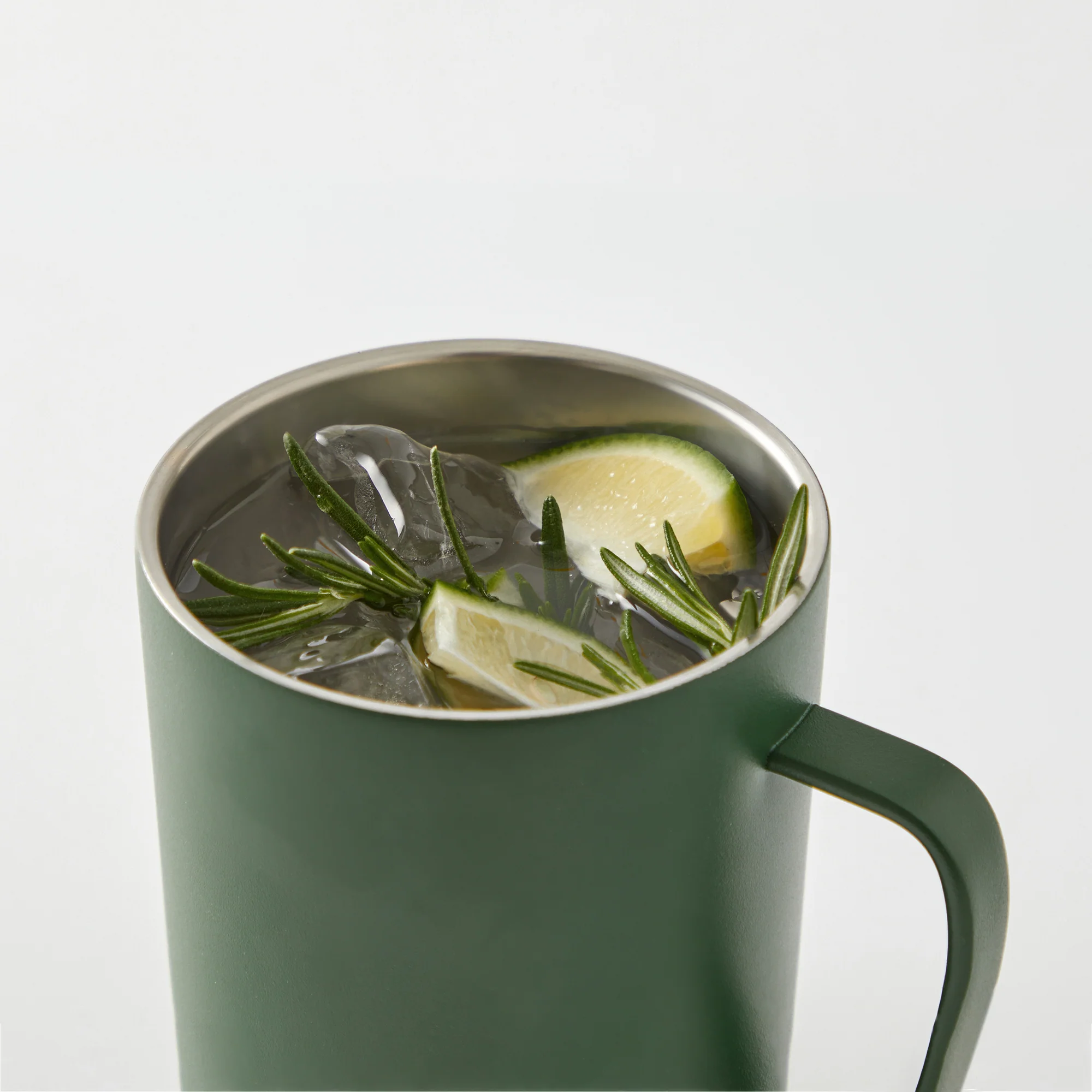 Stainless Steel Mug Cup - White (12.8 fl oz) - Image 7