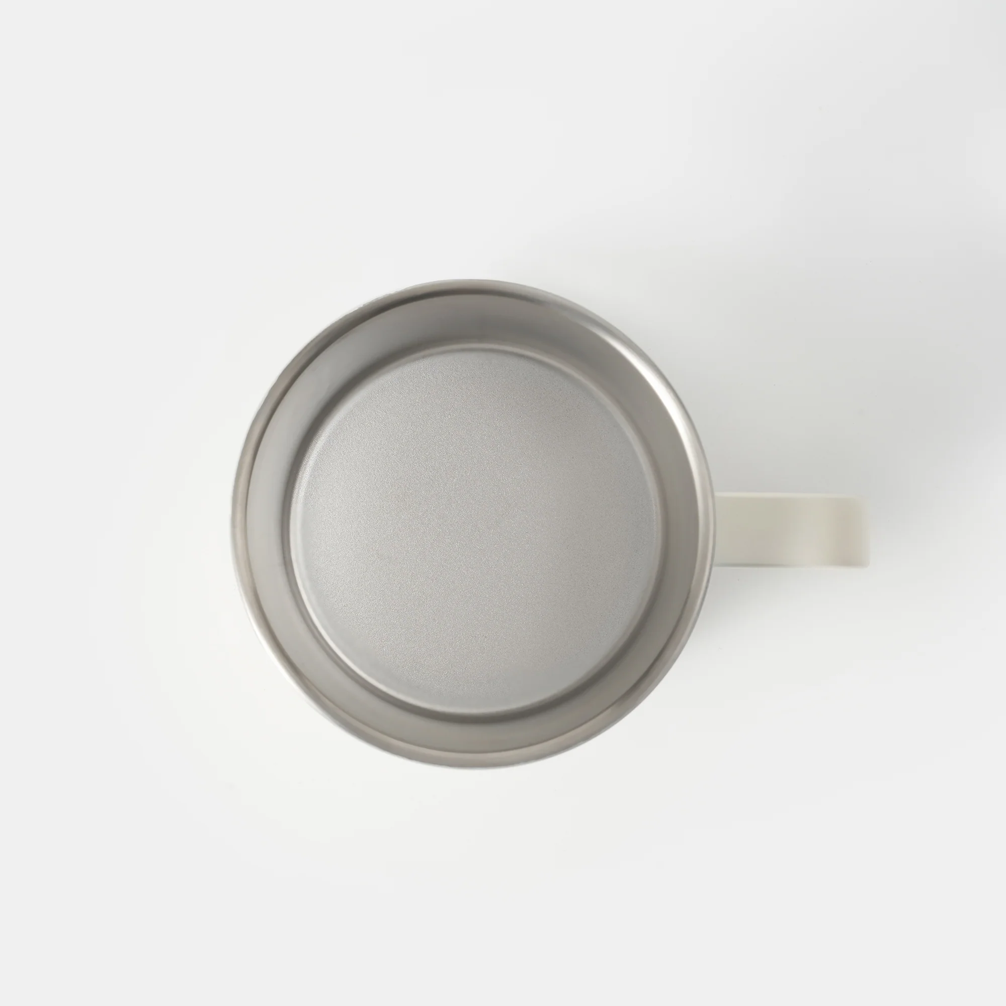 Stainless Steel Mug Cup - White (16.6 fl oz) - Image 3