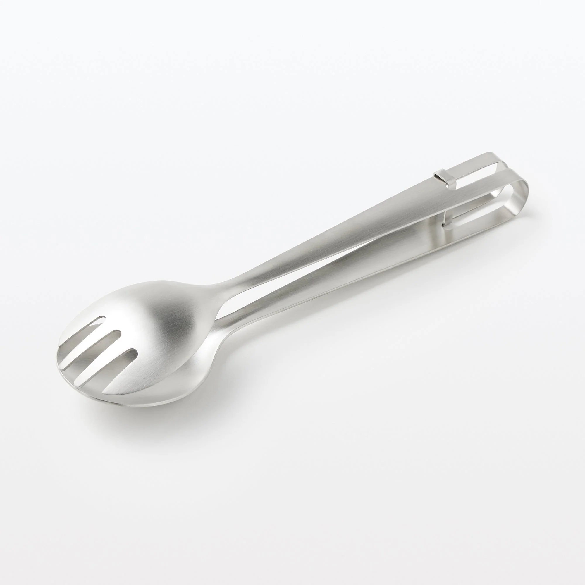 Stainless Steel Salad Tongs with Lock - Image 4