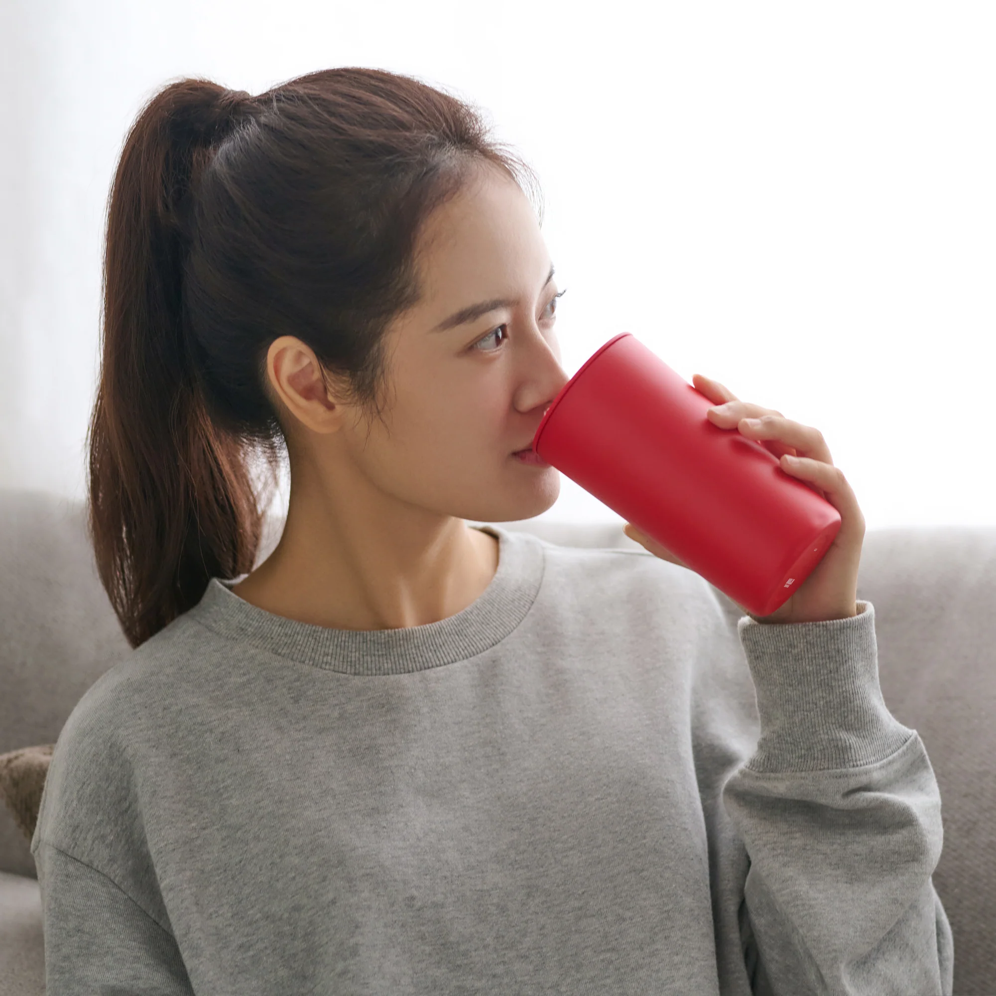 Stainless Steel Tumbler - Red (10.1 fl oz) - Image 14