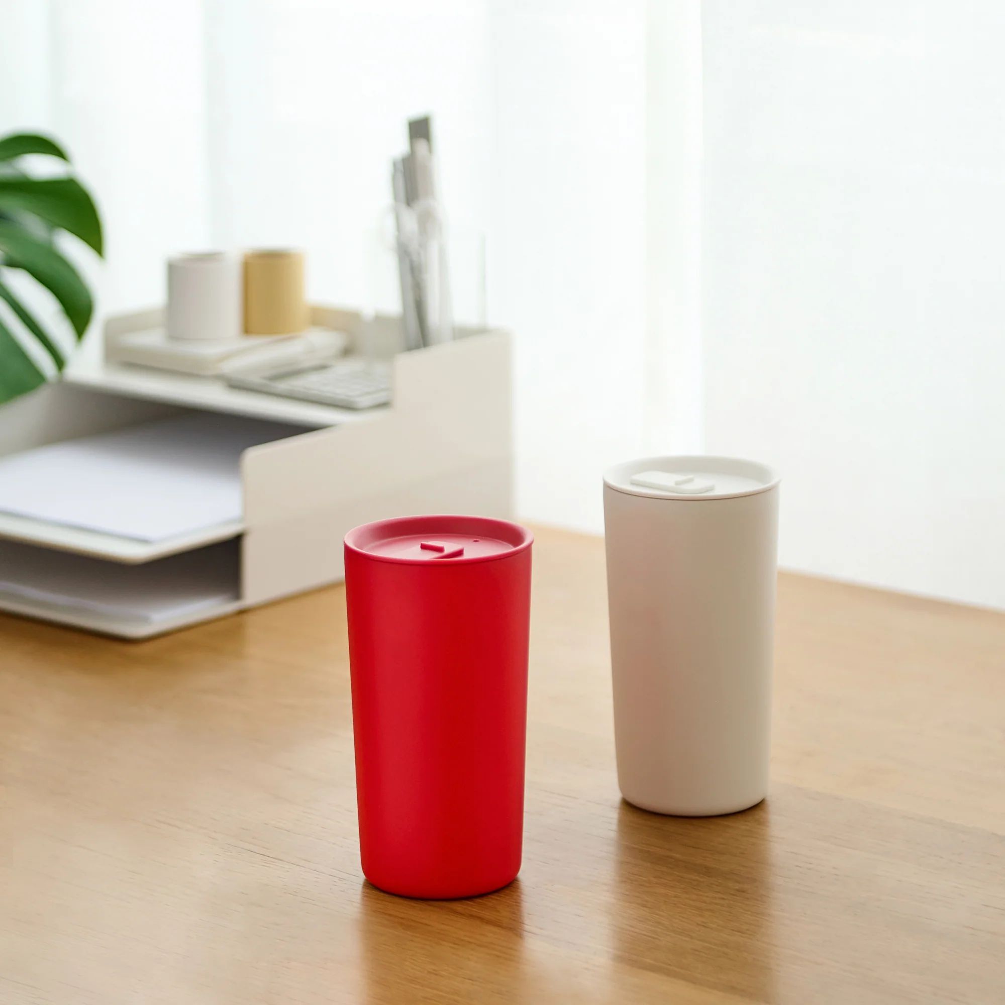 Stainless Steel Tumbler - Red (15.2 fl oz) - Image 14