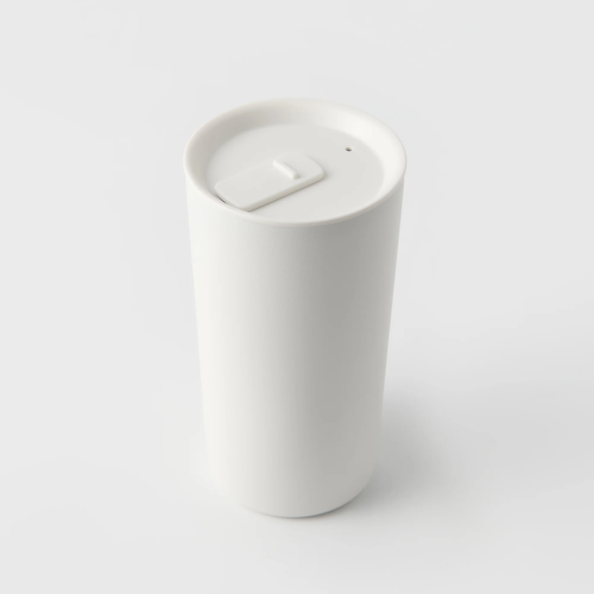 Stainless Steel Tumbler - White (15.2 fl oz) - Image 3