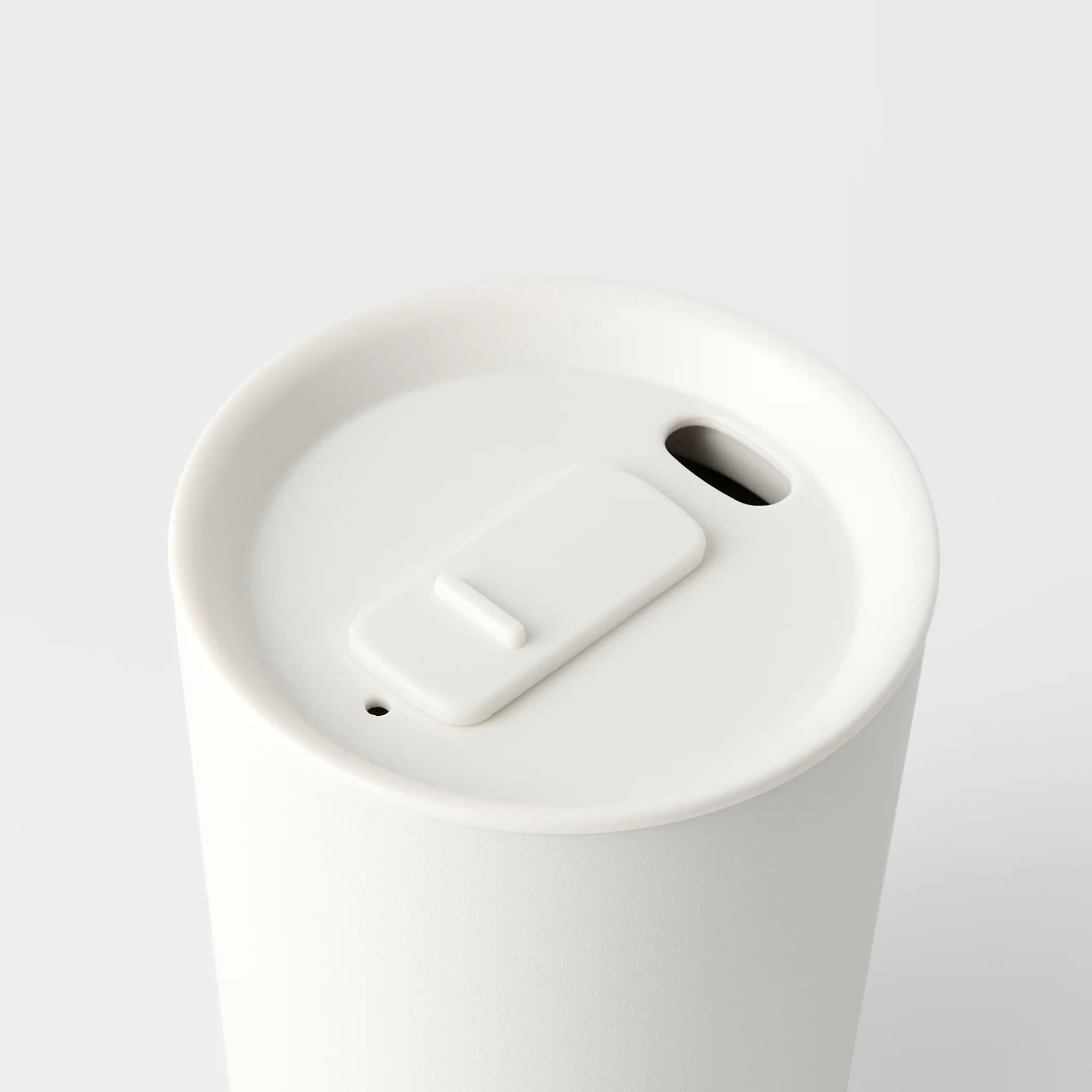 Stainless Steel Tumbler - White (15.2 fl oz) - Image 6