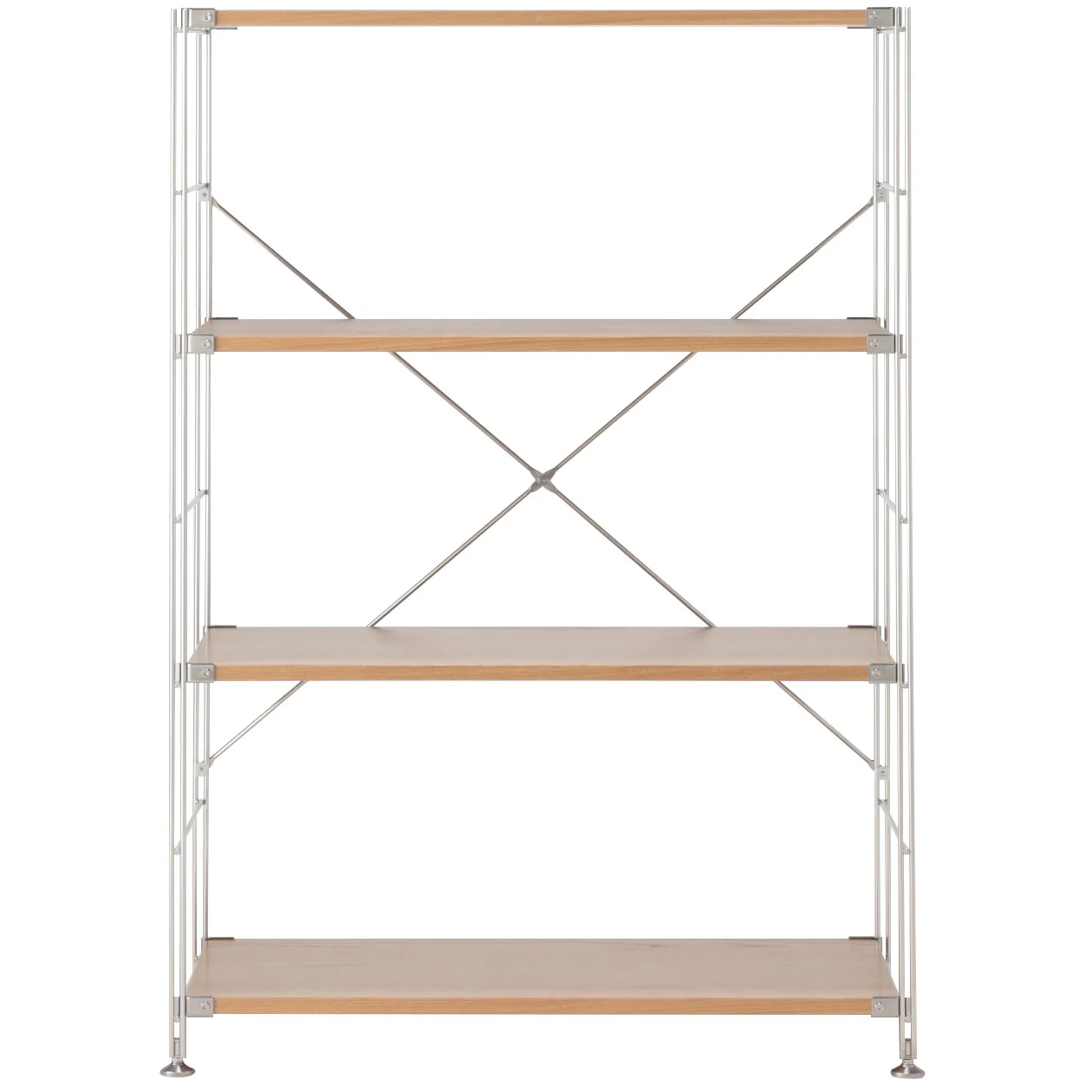 SUS Shelving Unit - Oak - Wide - Medium
